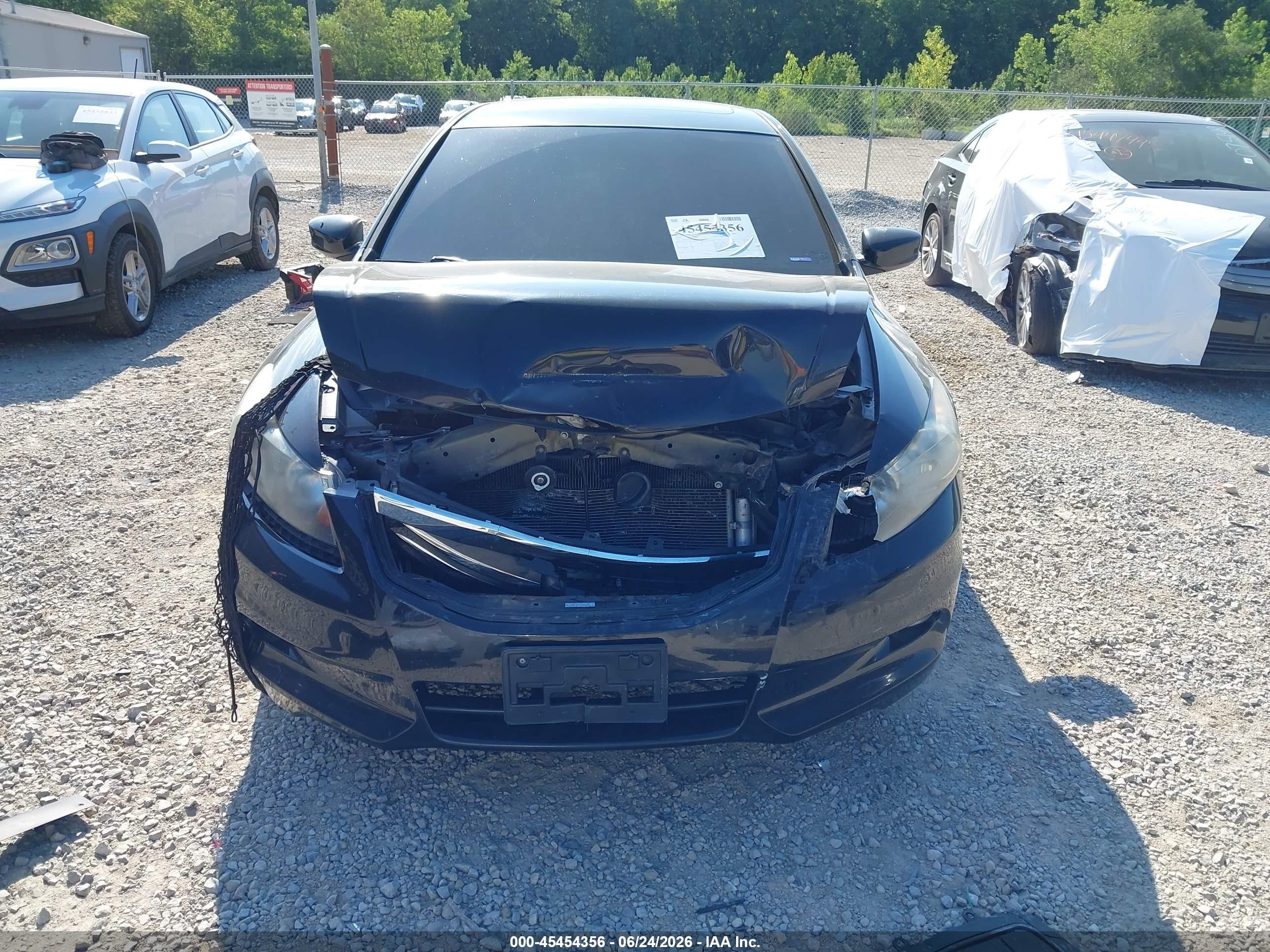 2012 Honda Accord 3.5 Ex-l Black vin: 1HGCP3F89CA033781