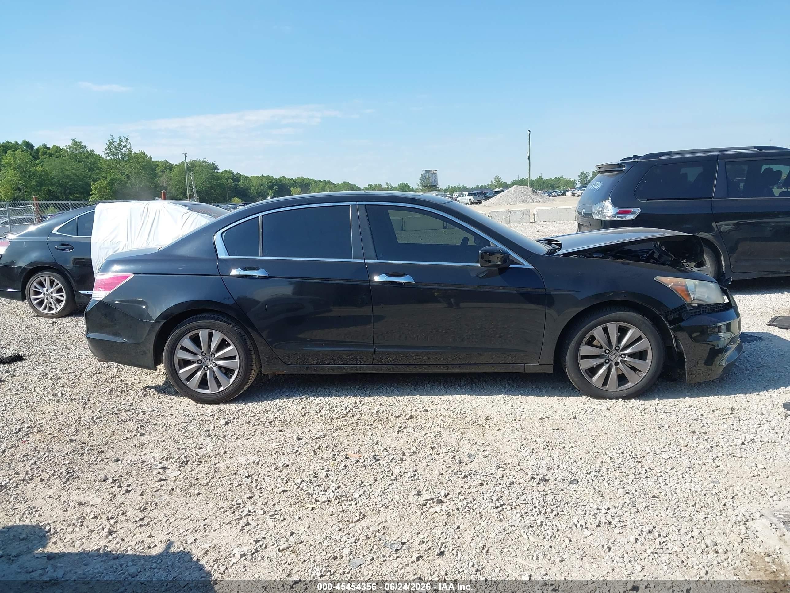 2012 Honda Accord 3.5 Ex-l Black vin: 1HGCP3F89CA033781