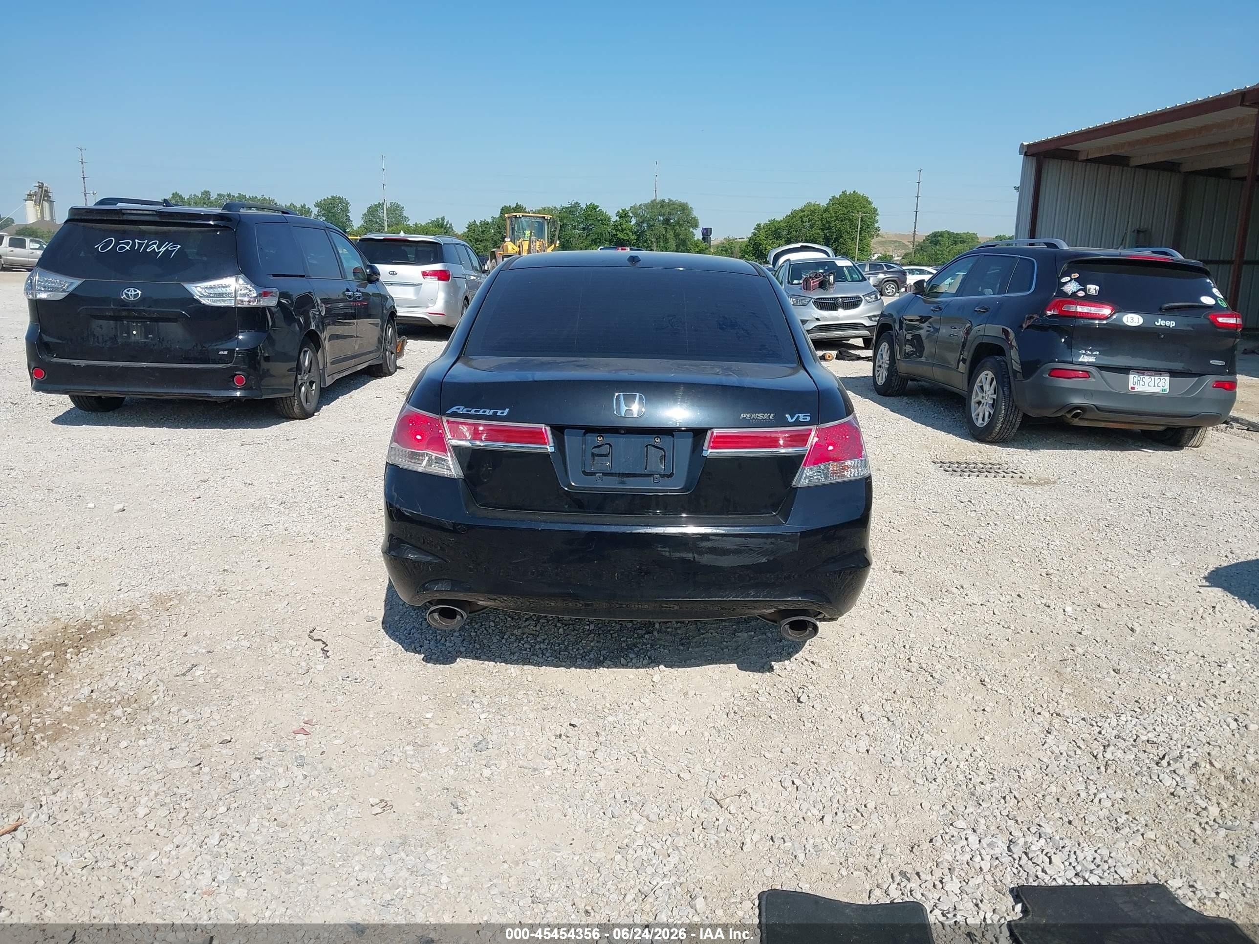 2012 Honda Accord 3.5 Ex-l Black vin: 1HGCP3F89CA033781