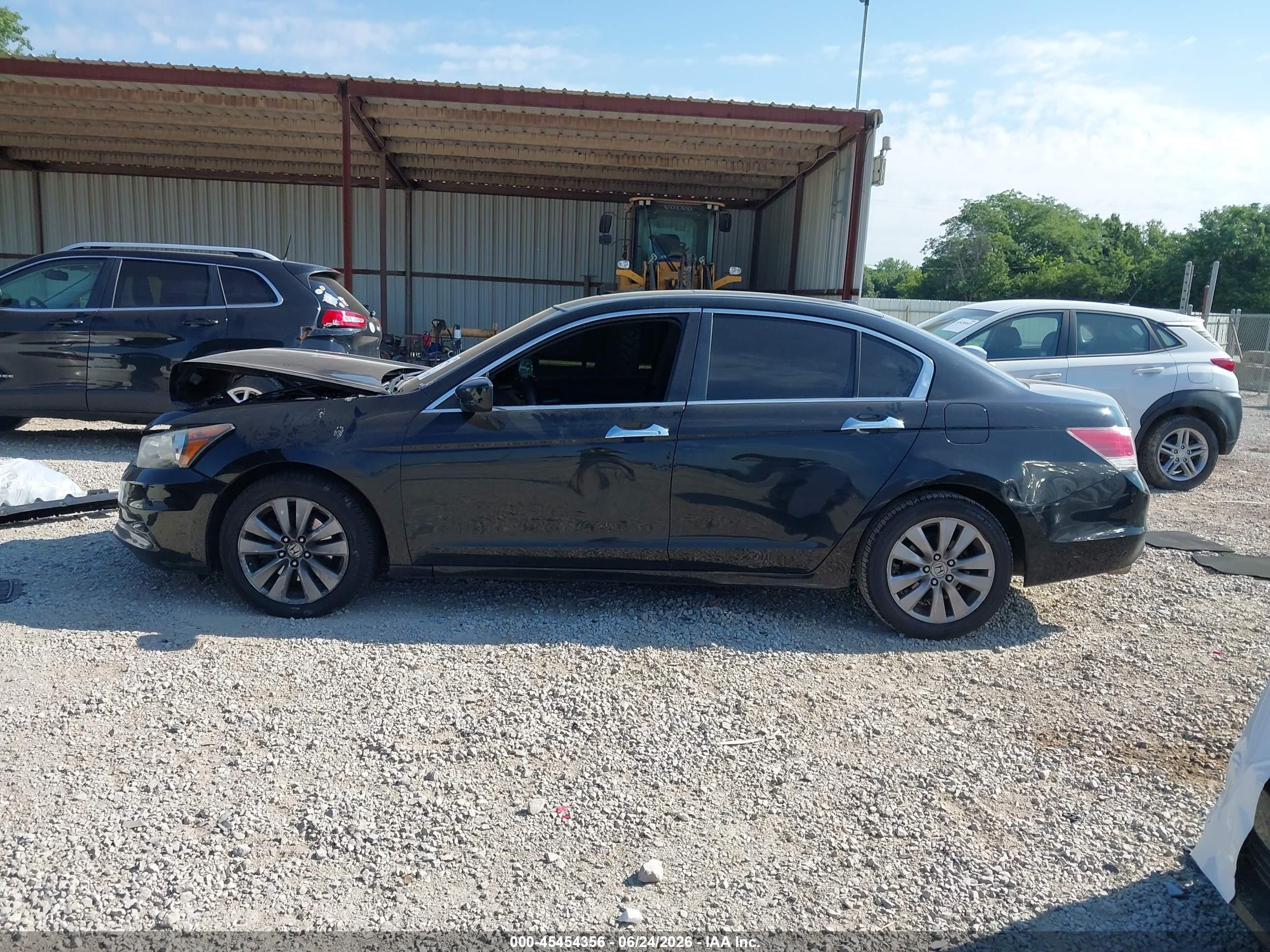 2012 Honda Accord 3.5 Ex-l Black vin: 1HGCP3F89CA033781