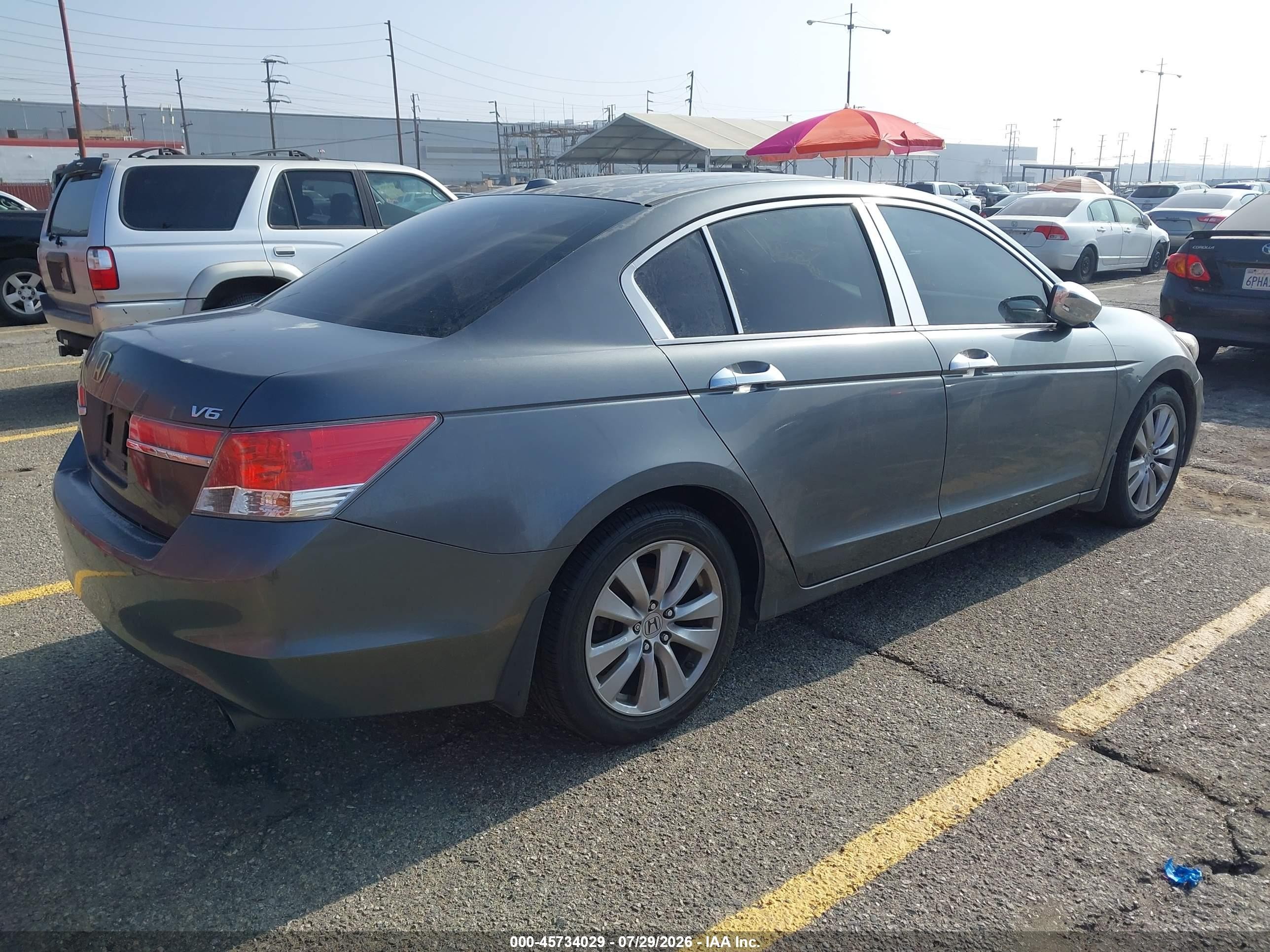 2012 Honda Accord 3.5 Ex-l Gray vin: 1HGCP3F89CA037930