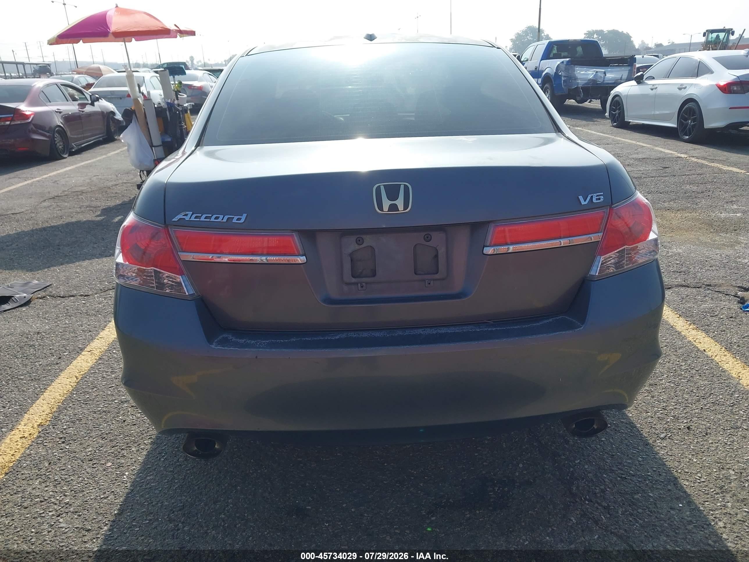 2012 Honda Accord 3.5 Ex-l Gray vin: 1HGCP3F89CA037930