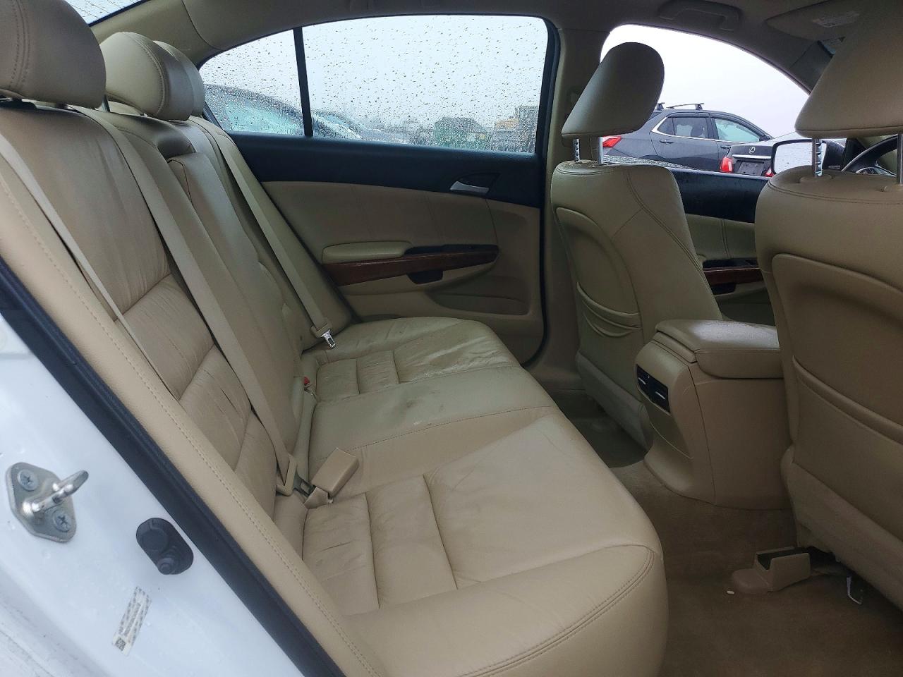 2012 Honda Accord Exl White vin: 1HGCP3F89CA042478
