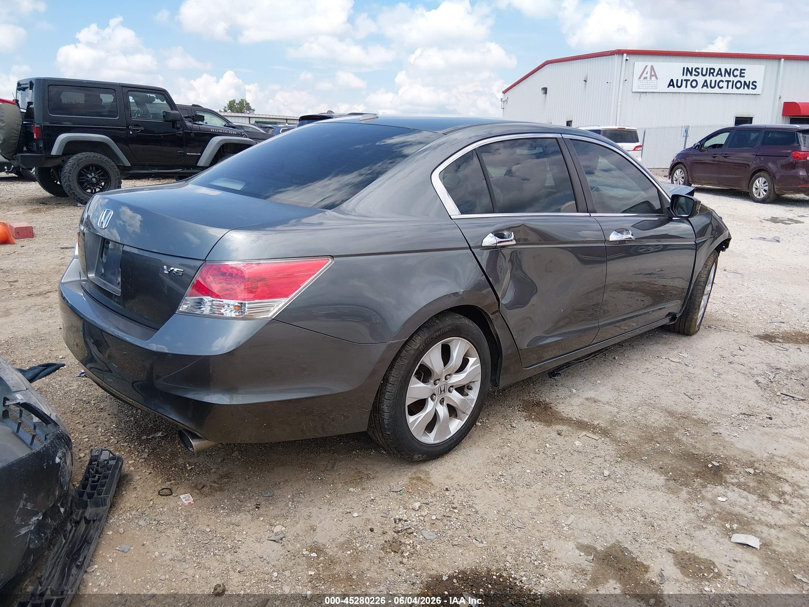 2010 Honda Accord 3.5 Ex-l Gray vin: 1HGCP3F8XAA004125