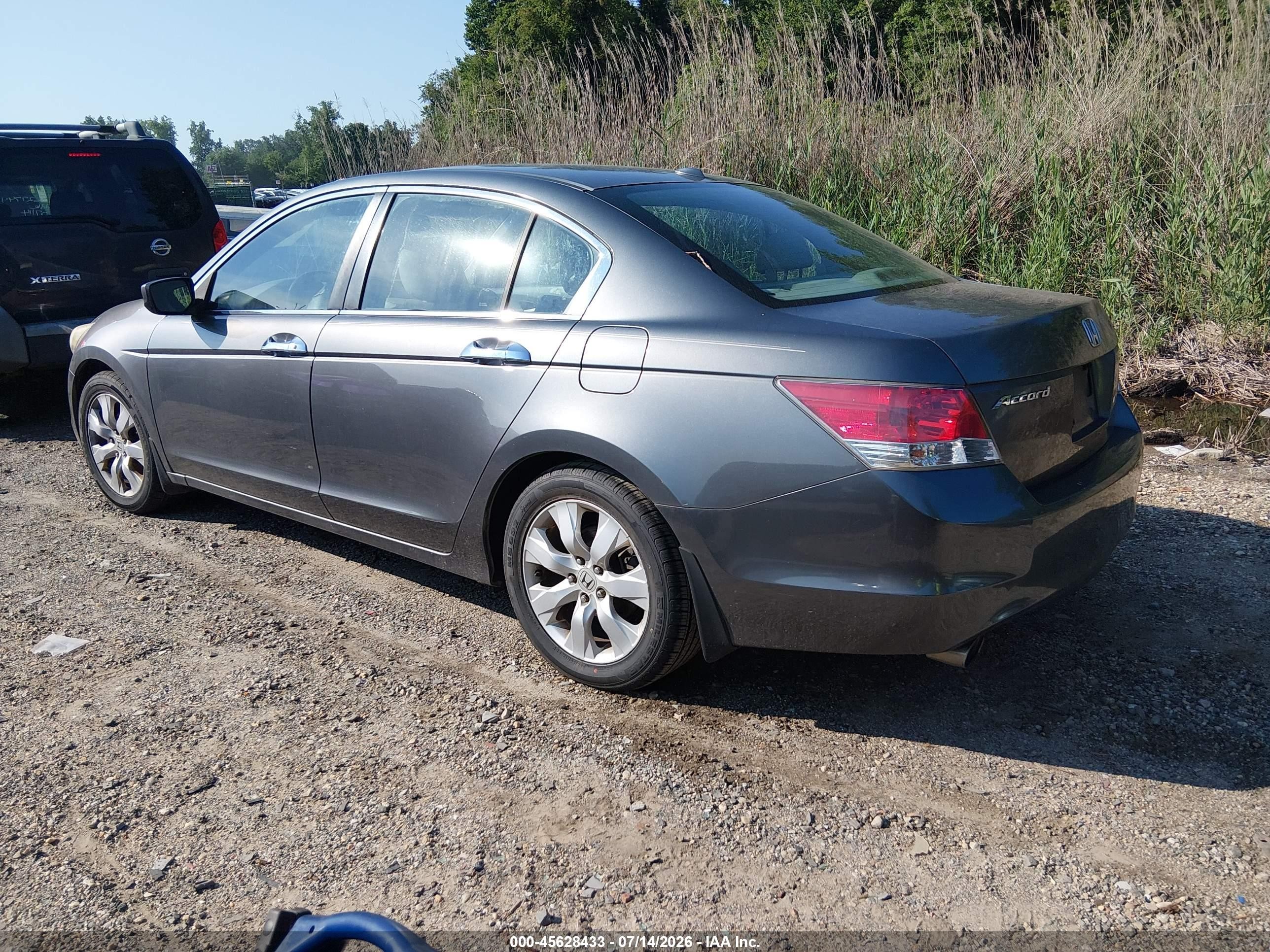 2010 Honda Accord 3.5 Ex-l Серый vin: 1HGCP3F8XAA016632