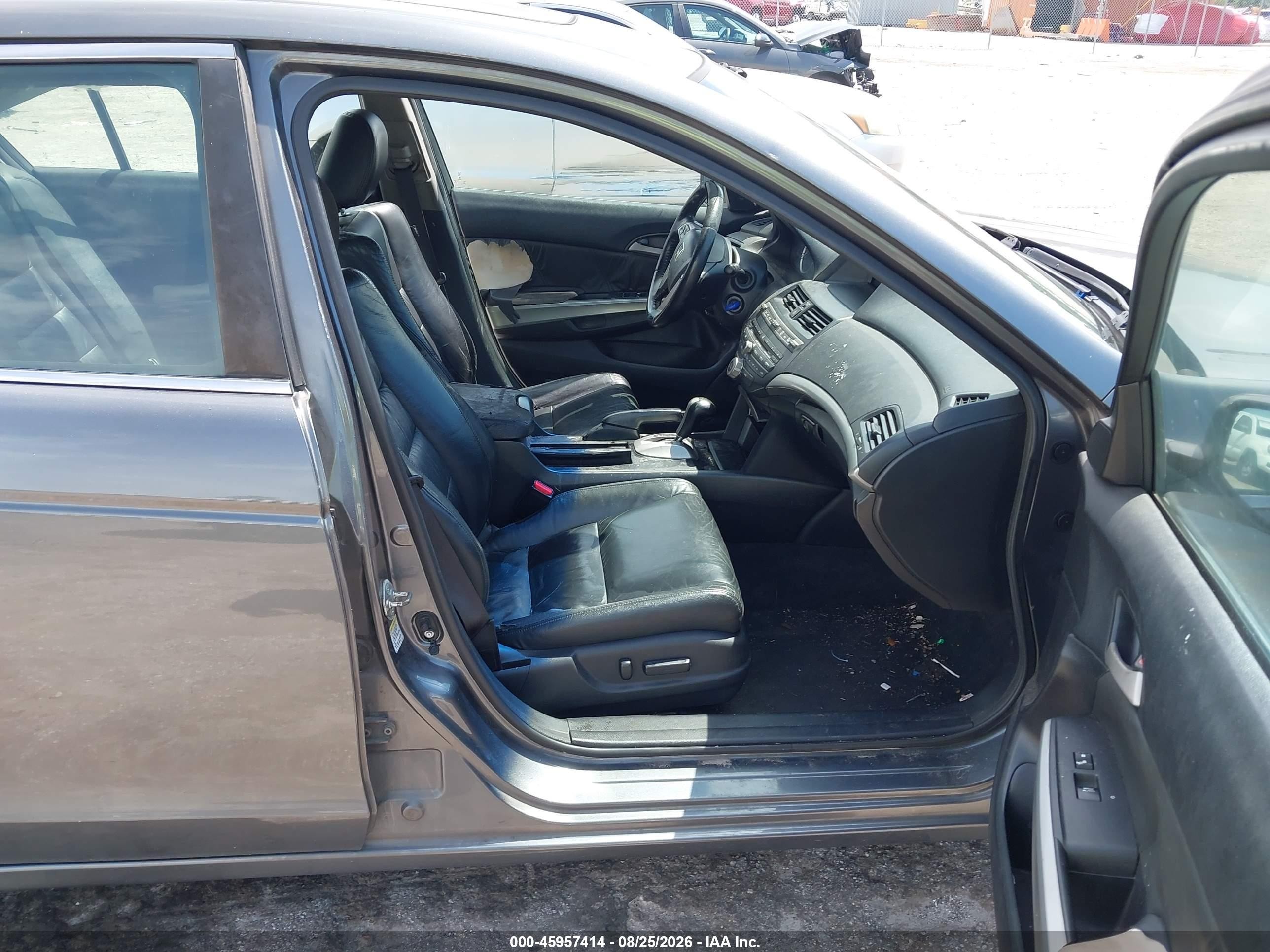 2010 Honda Accord 3.5 Ex-l Gray vin: 1HGCP3F8XAA017442