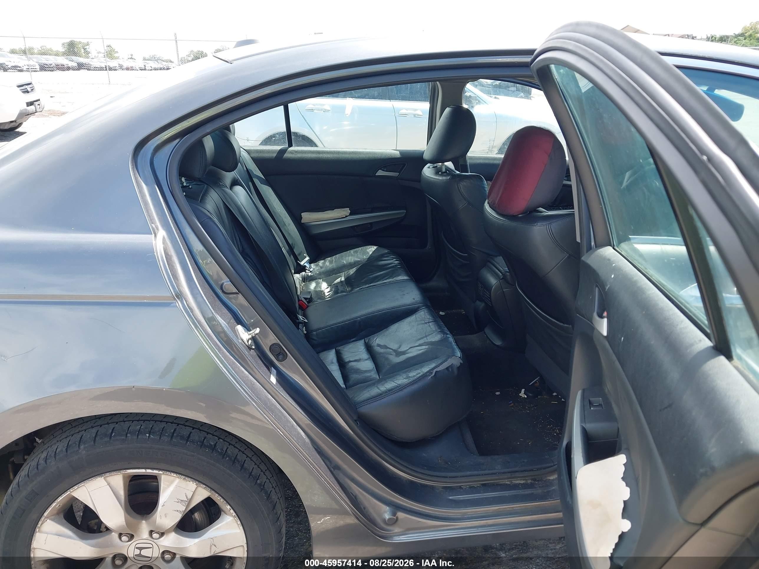 2010 Honda Accord 3.5 Ex-l Gray vin: 1HGCP3F8XAA017442
