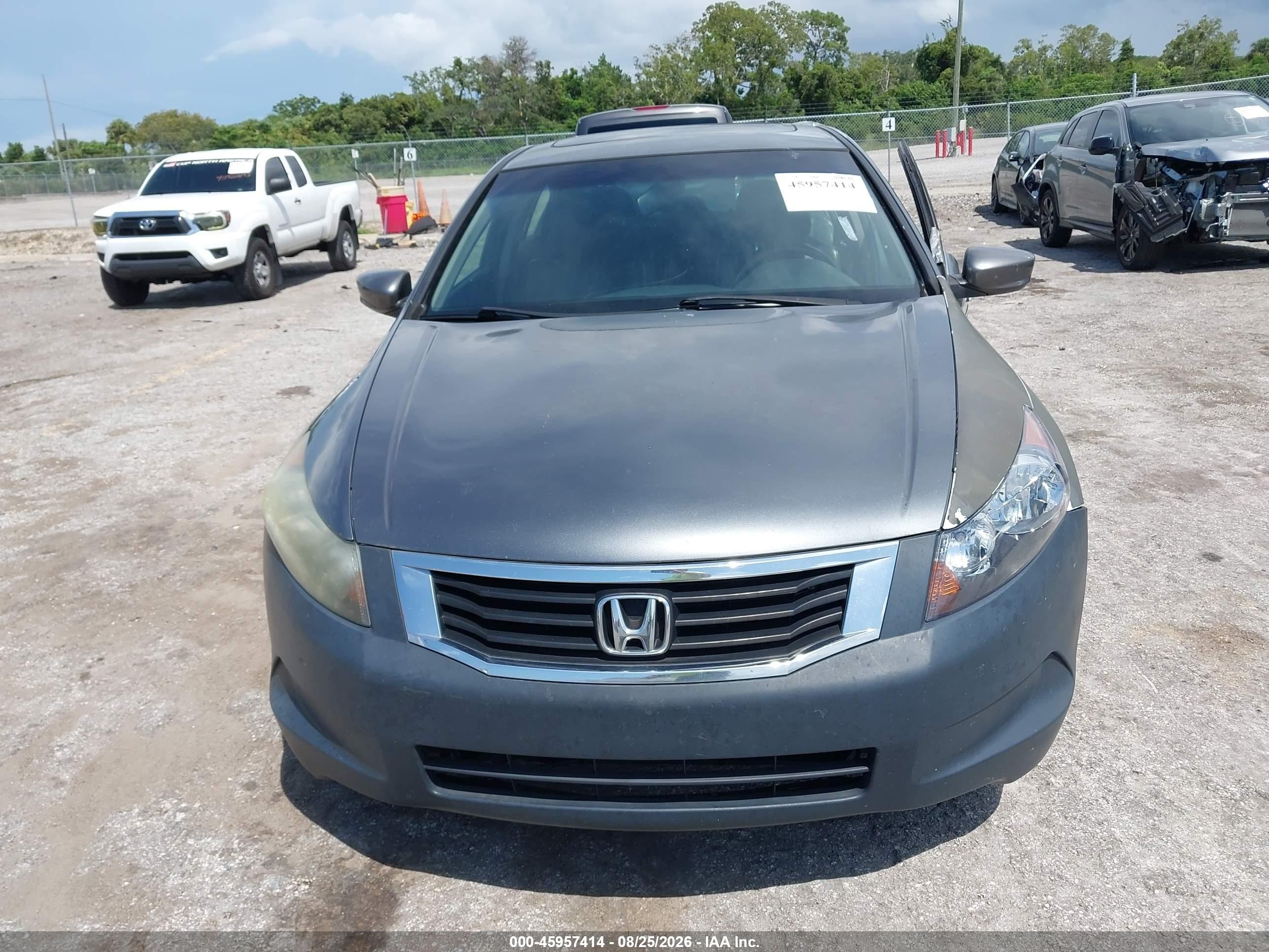 2010 Honda Accord 3.5 Ex-l Gray vin: 1HGCP3F8XAA017442
