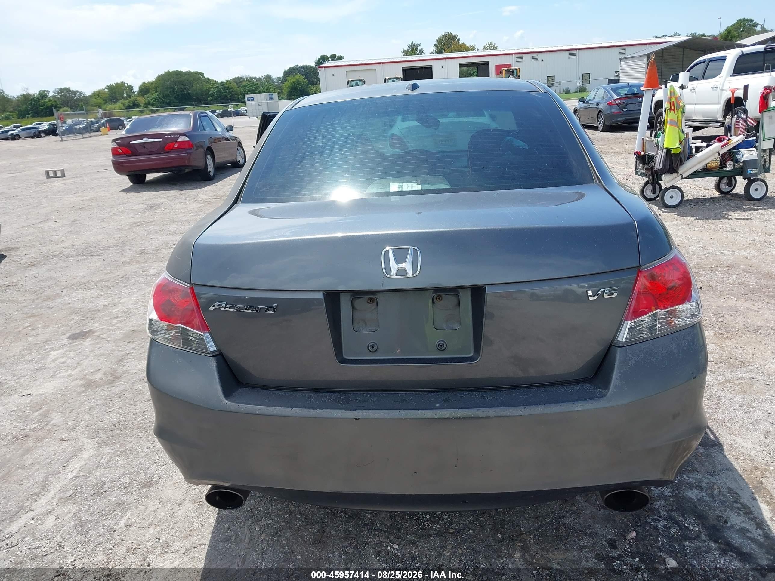 2010 Honda Accord 3.5 Ex-l Gray vin: 1HGCP3F8XAA017442