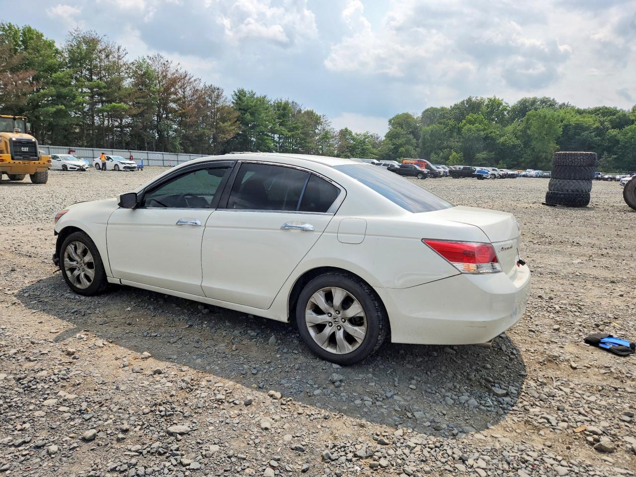 2010 Honda Accord Exl White vin: 1HGCP3F8XAA024228