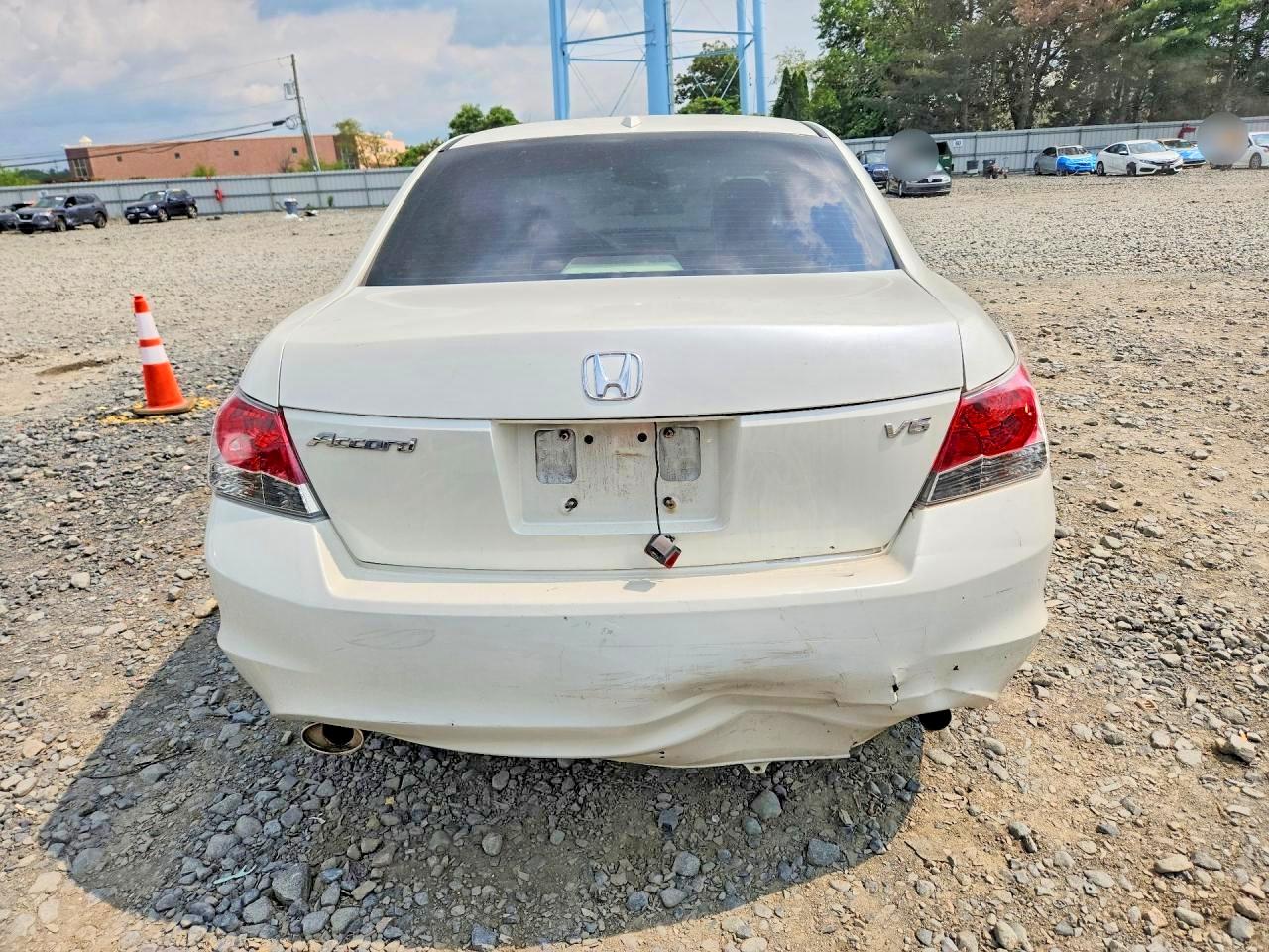 2010 Honda Accord Exl White vin: 1HGCP3F8XAA024228