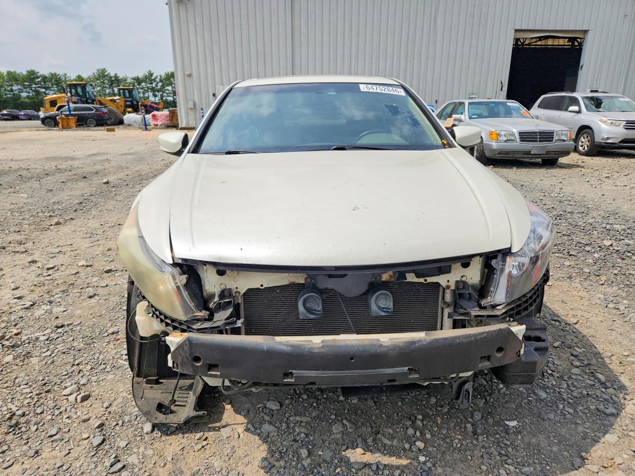 2010 Honda Accord Exl White vin: 1HGCP3F8XAA024228