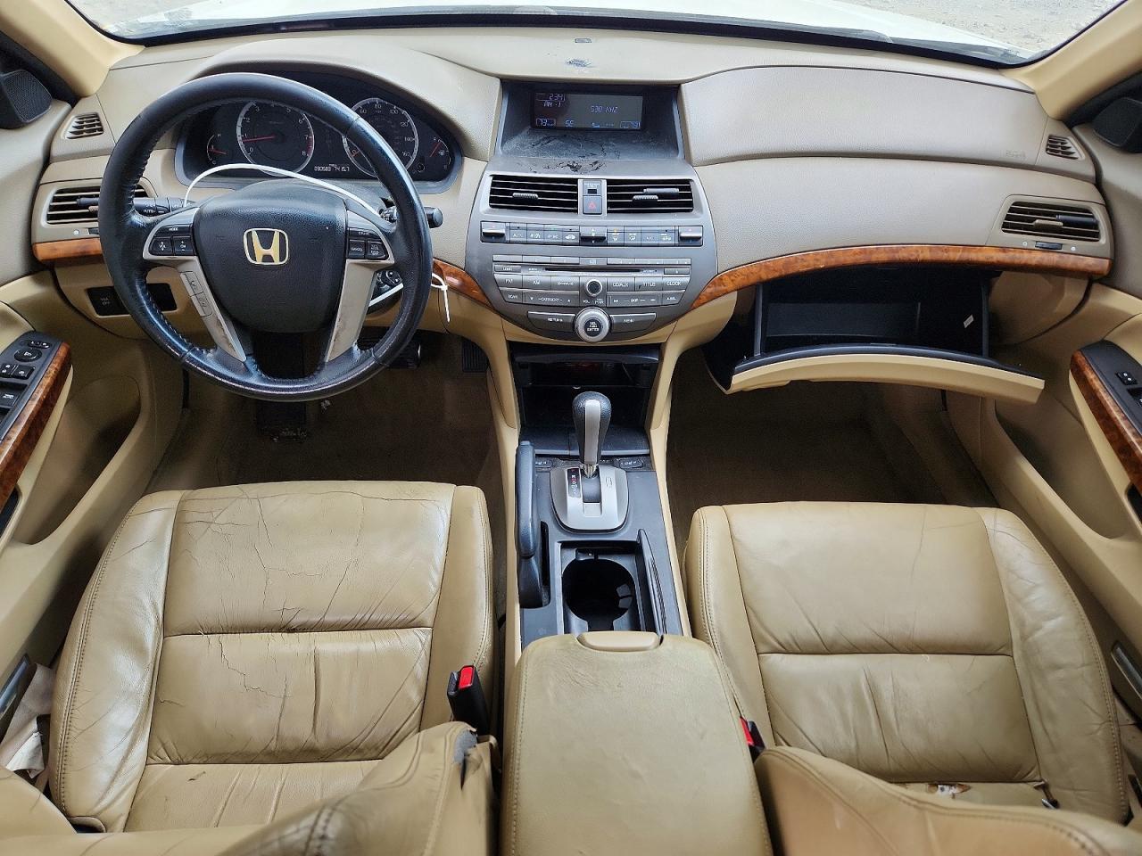 2010 Honda Accord Exl White vin: 1HGCP3F8XAA024228