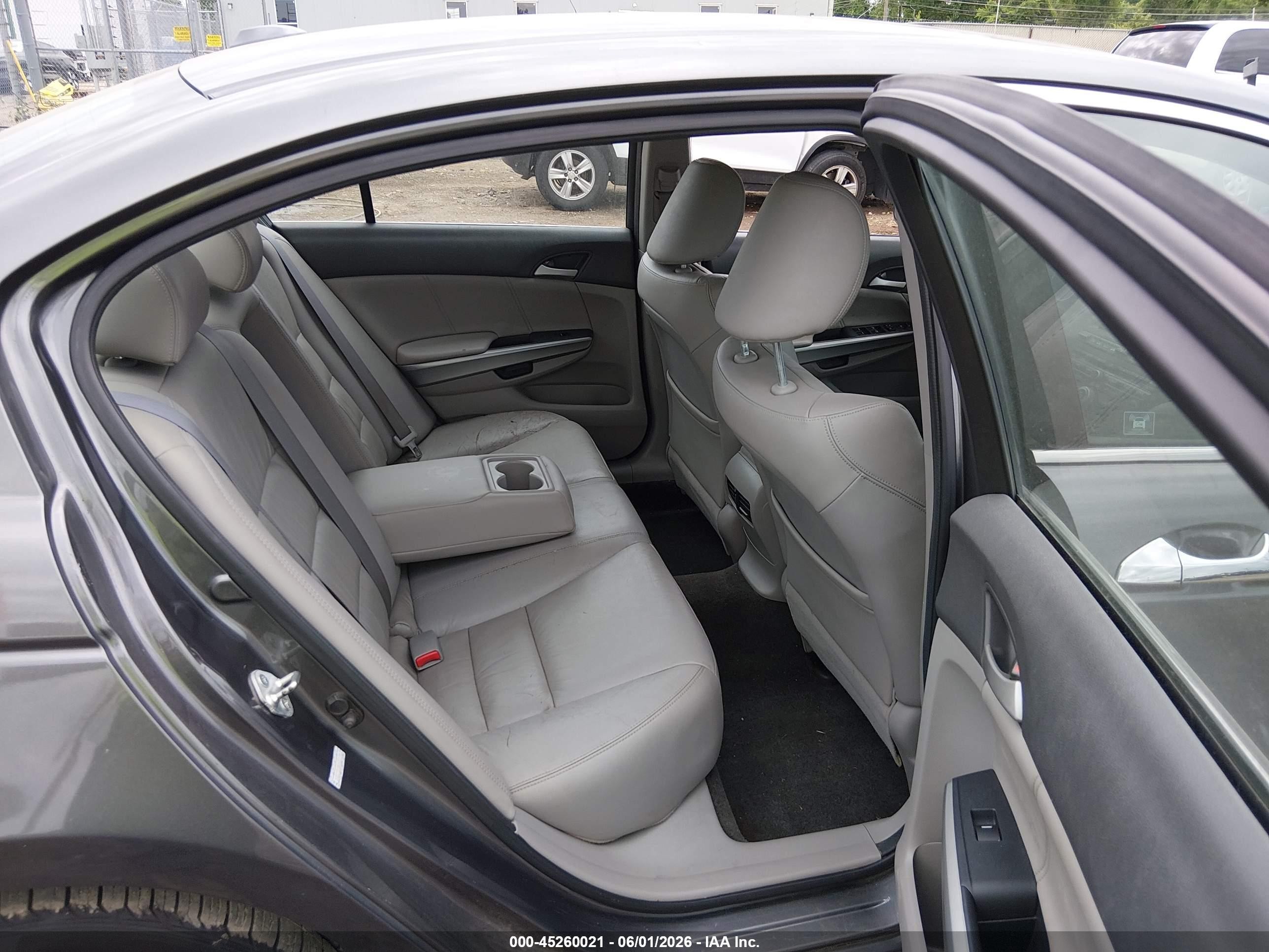 2010 Honda Accord 3.5 Ex-l Gray vin: 1HGCP3F8XAA028599
