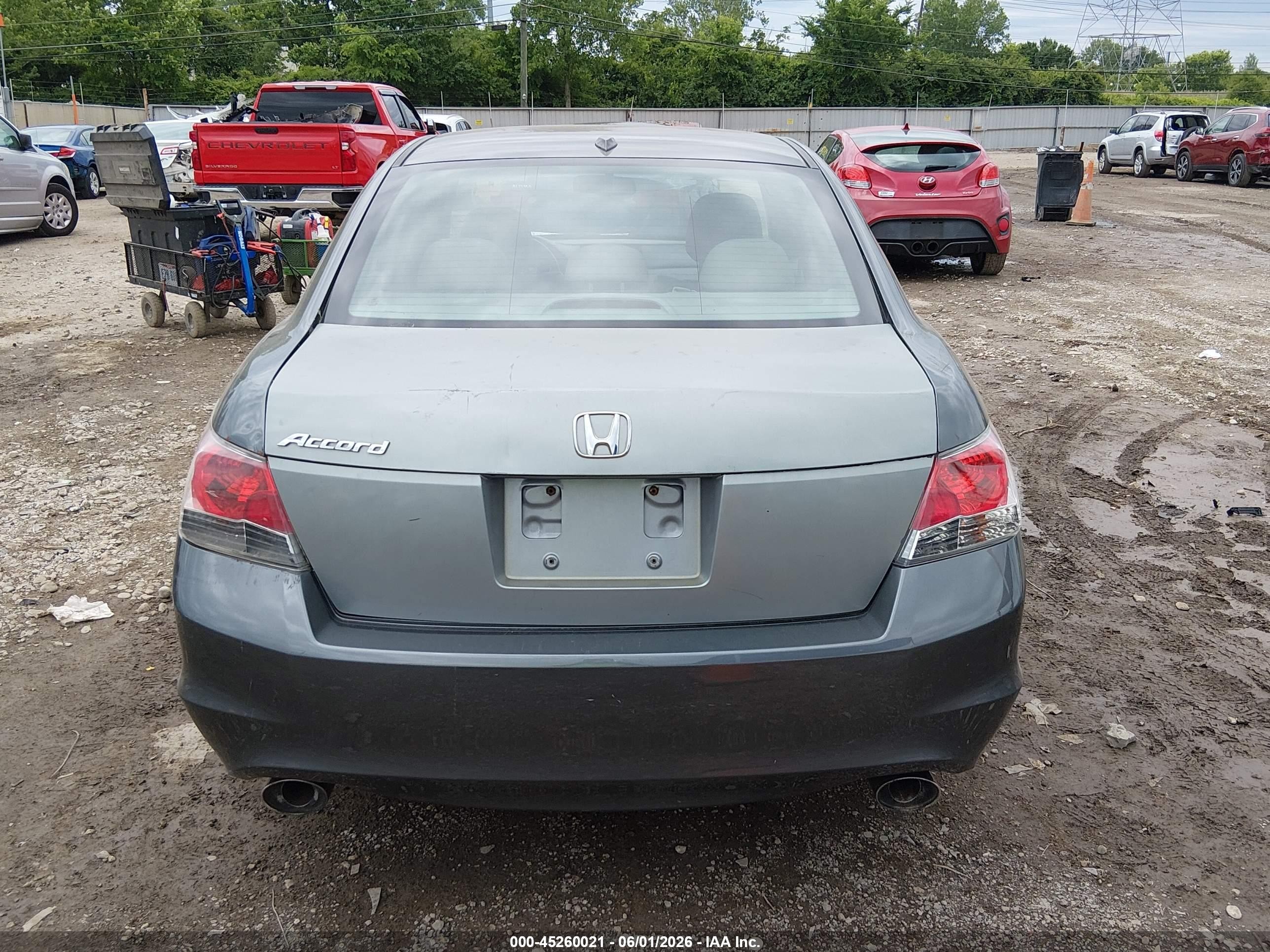 2010 Honda Accord 3.5 Ex-l Gray vin: 1HGCP3F8XAA028599