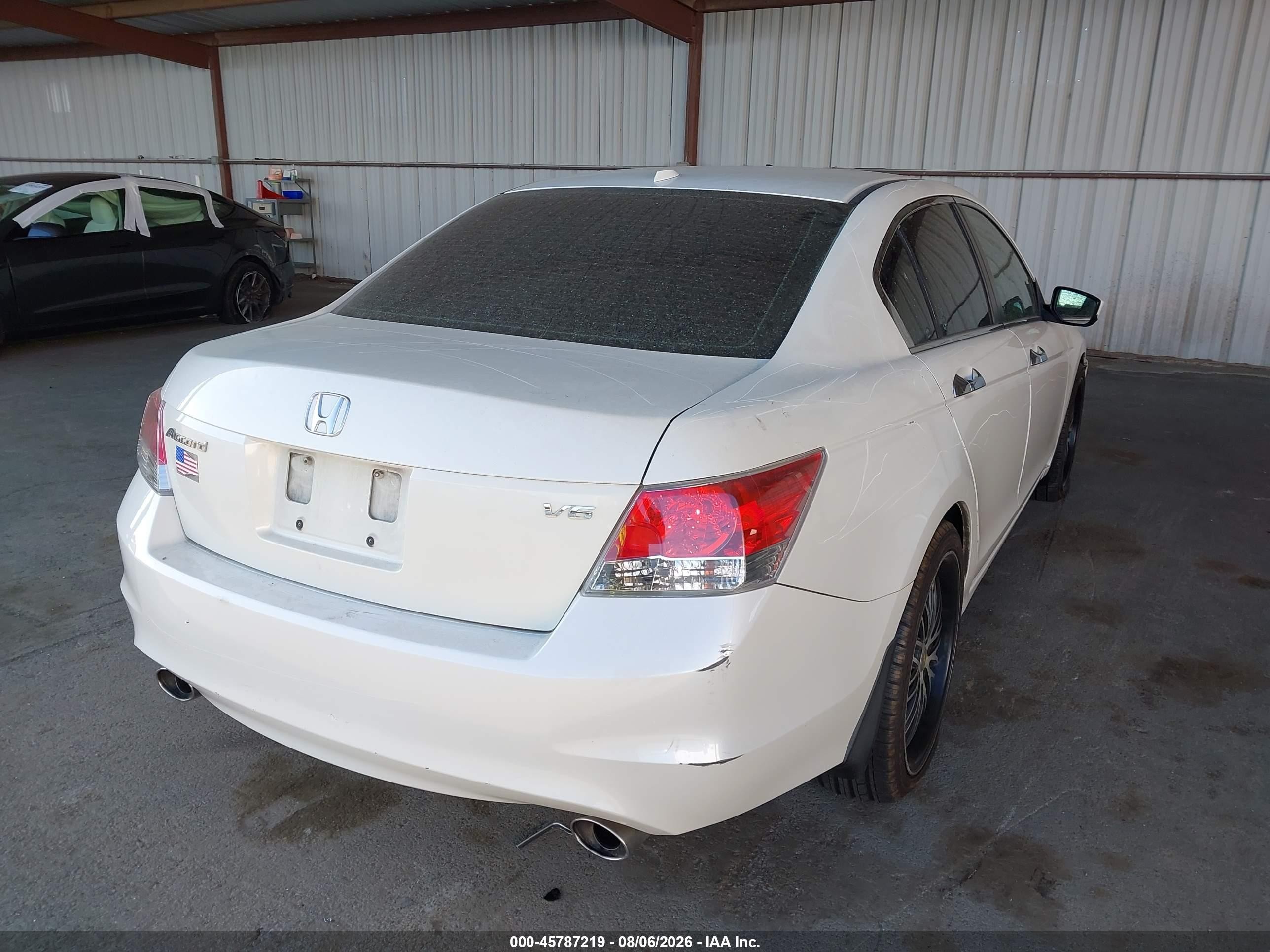 2010 Honda Accord 3.5 Ex-l Белый vin: 1HGCP3F8XAA029705