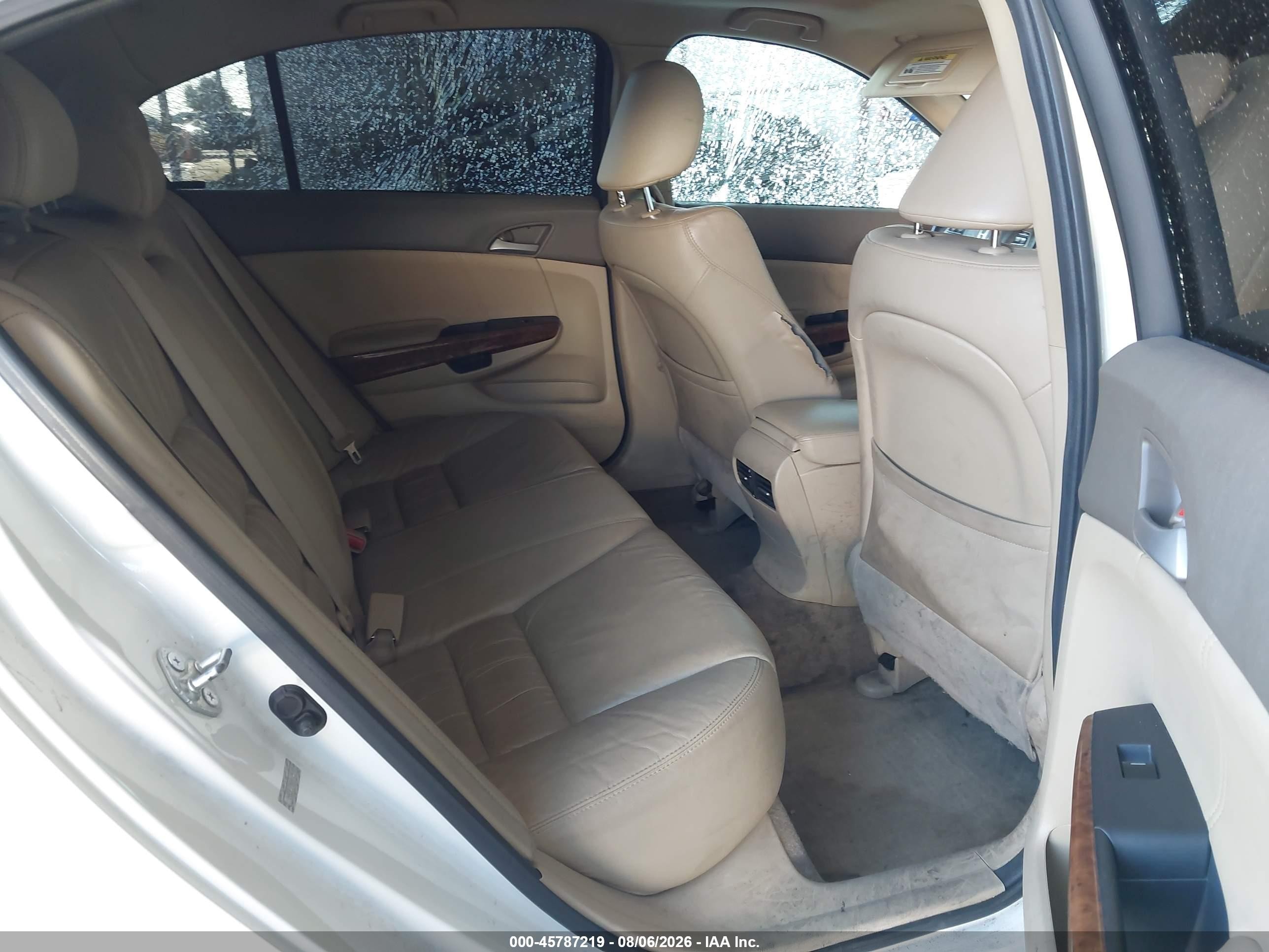 2010 Honda Accord 3.5 Ex-l Белый vin: 1HGCP3F8XAA029705