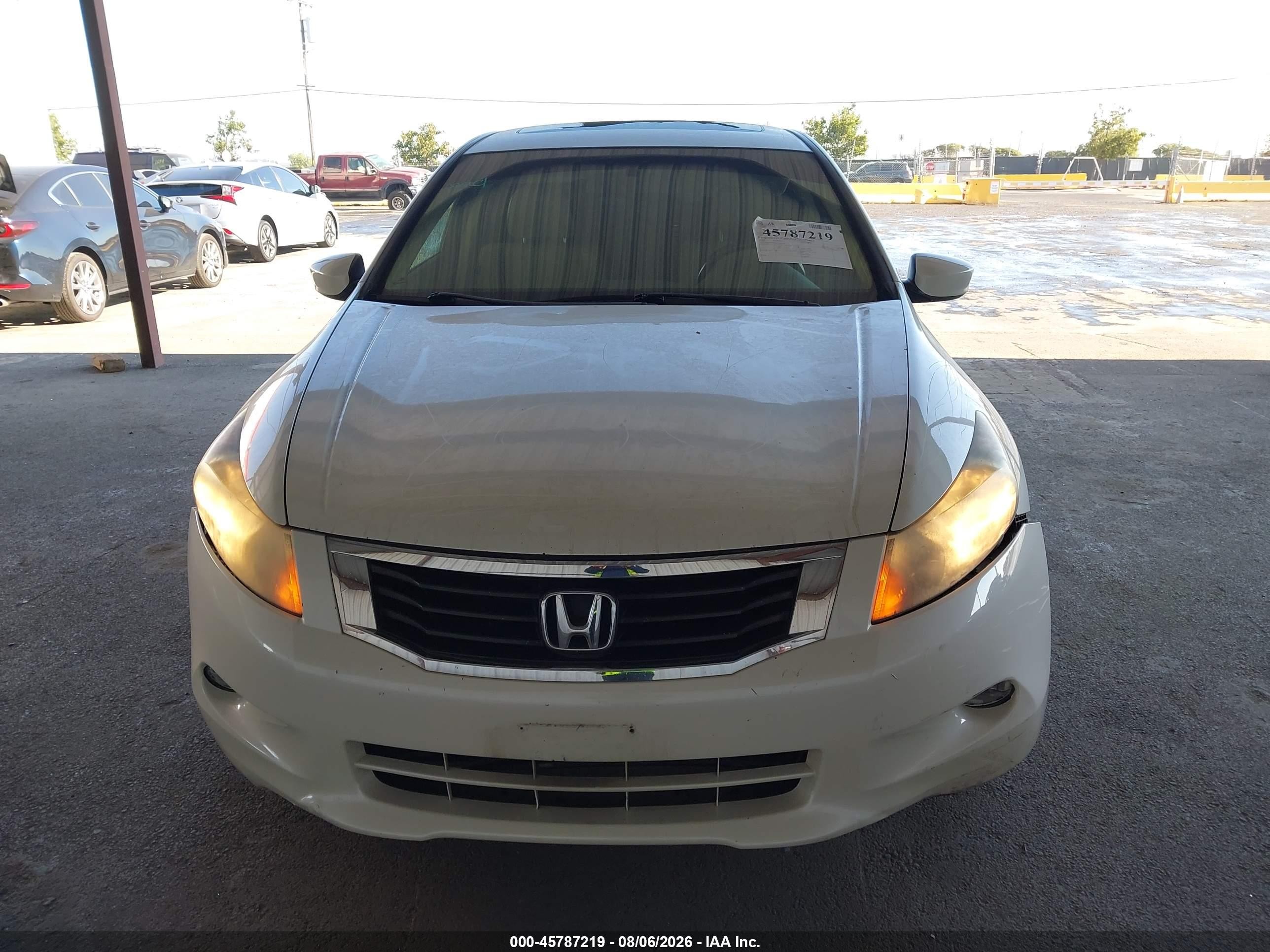 2010 Honda Accord 3.5 Ex-l Белый vin: 1HGCP3F8XAA029705