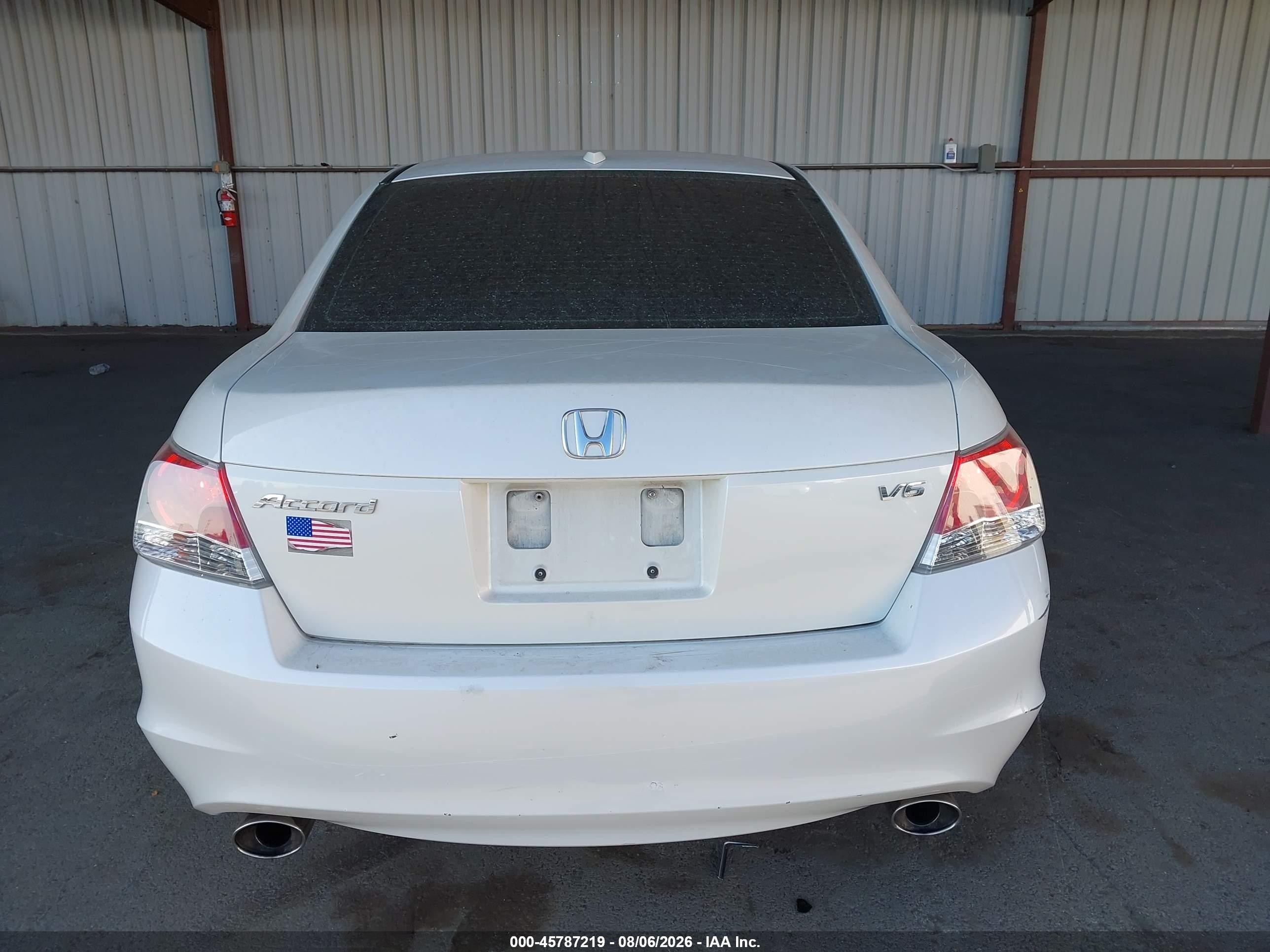 2010 Honda Accord 3.5 Ex-l Белый vin: 1HGCP3F8XAA029705