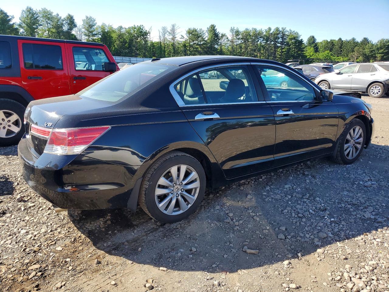 2011 Honda Accord Exl Black vin: 1HGCP3F8XBA006801