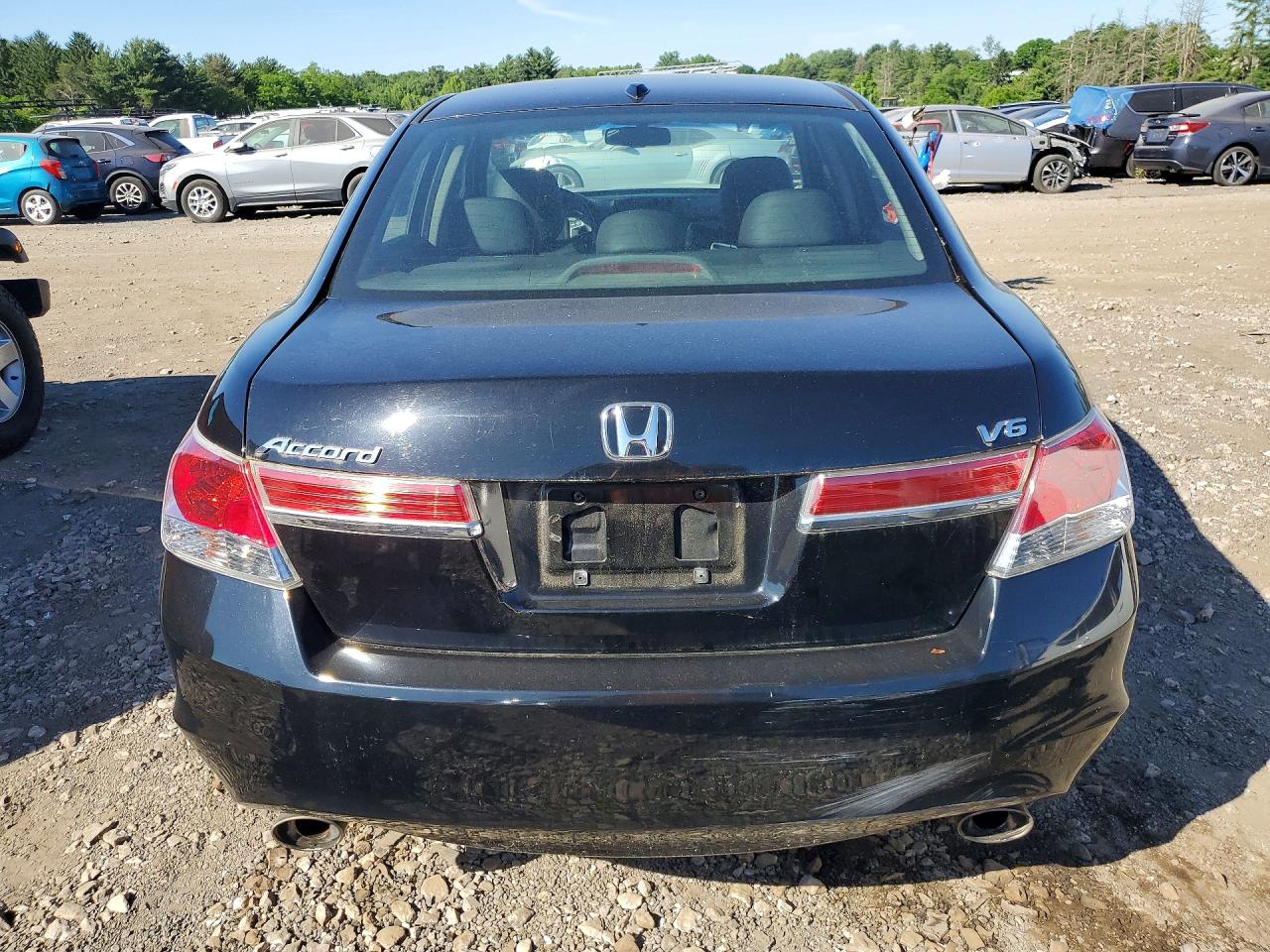2011 Honda Accord Exl Black vin: 1HGCP3F8XBA006801