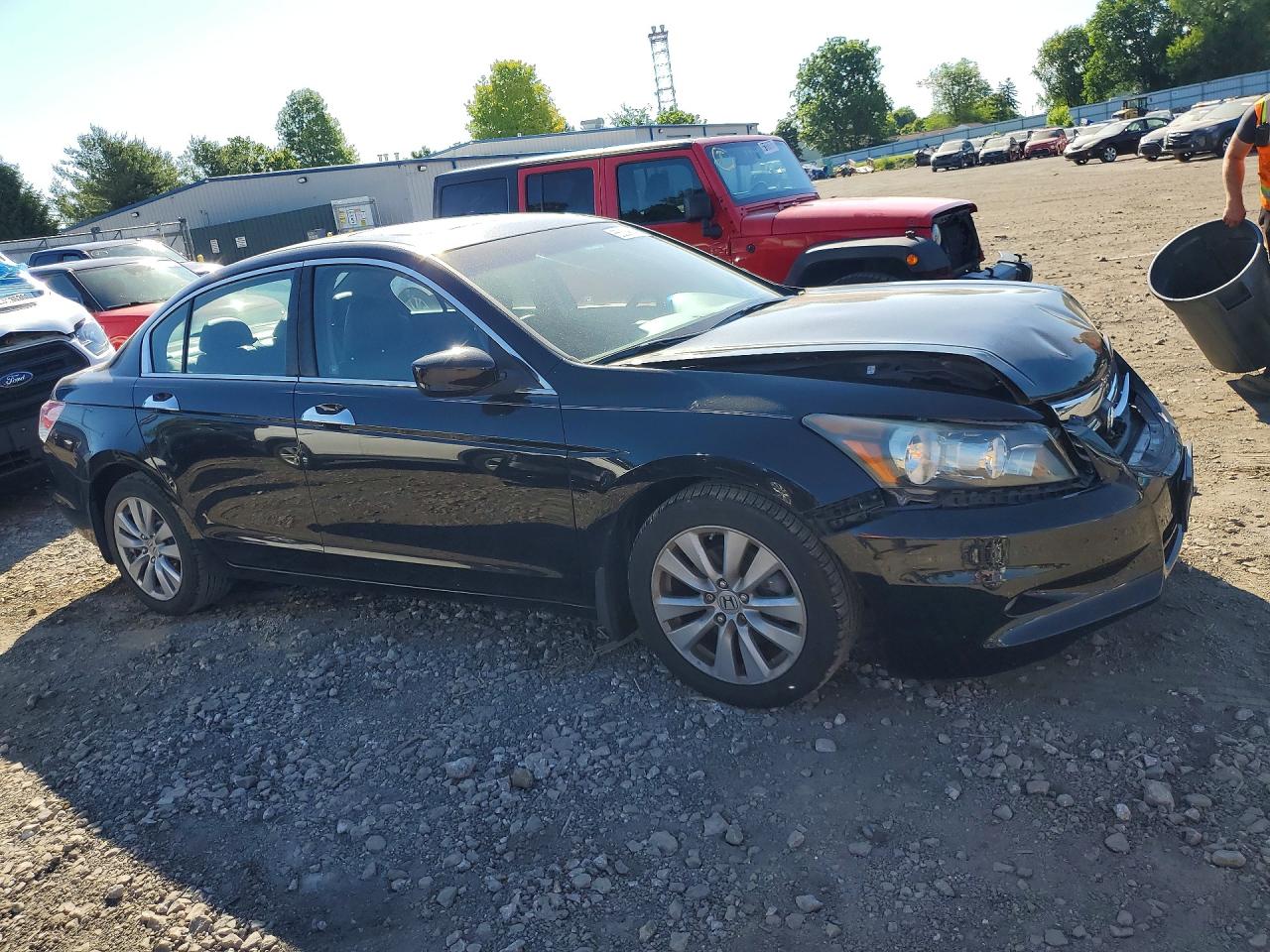 2011 Honda Accord Exl Black vin: 1HGCP3F8XBA006801