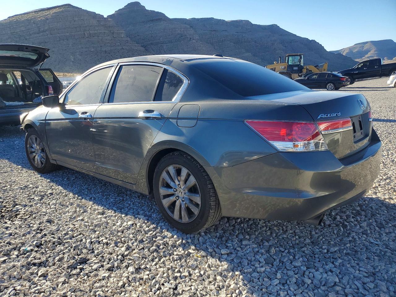 2011 Honda Accord Exl Gray vin: 1HGCP3F8XBA011027