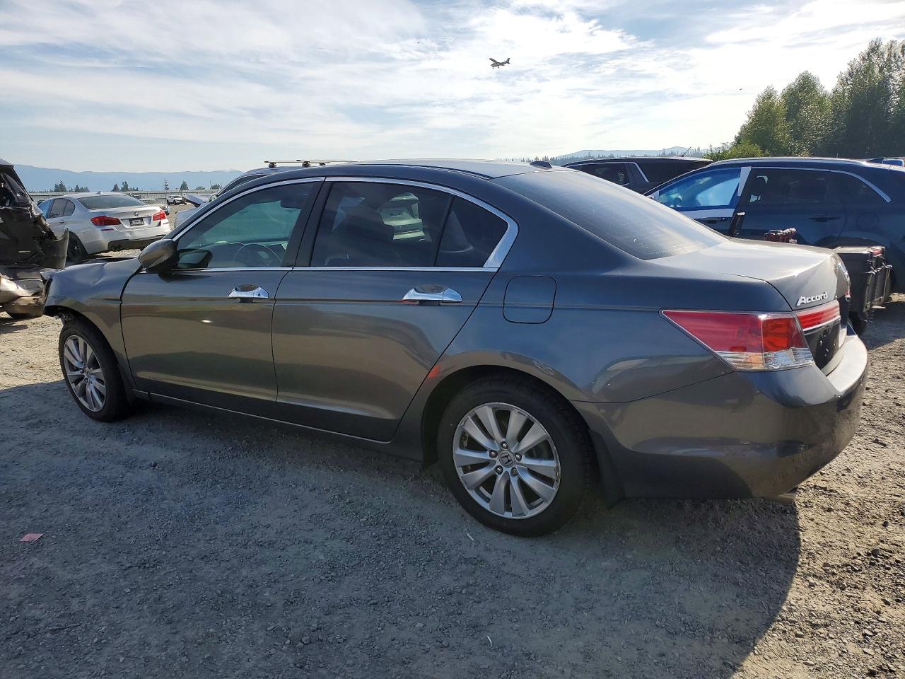2011 Honda Accord Exl Gray vin: 1HGCP3F8XBA019340