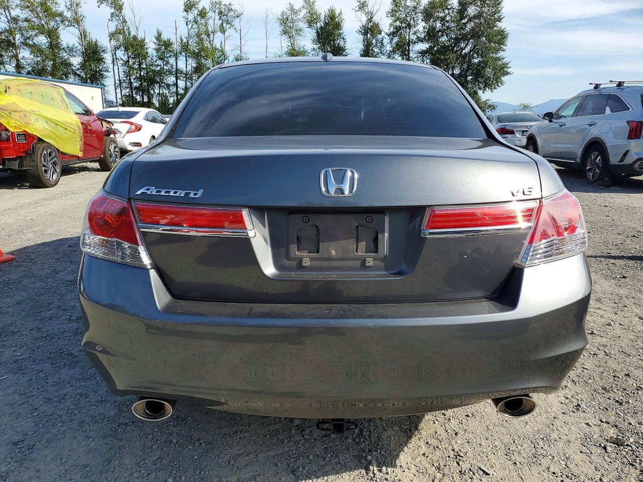 2011 Honda Accord Exl Gray vin: 1HGCP3F8XBA019340