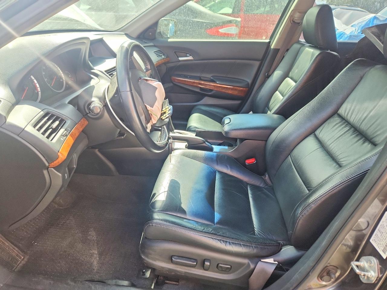 2011 Honda Accord Exl Gray vin: 1HGCP3F8XBA019340