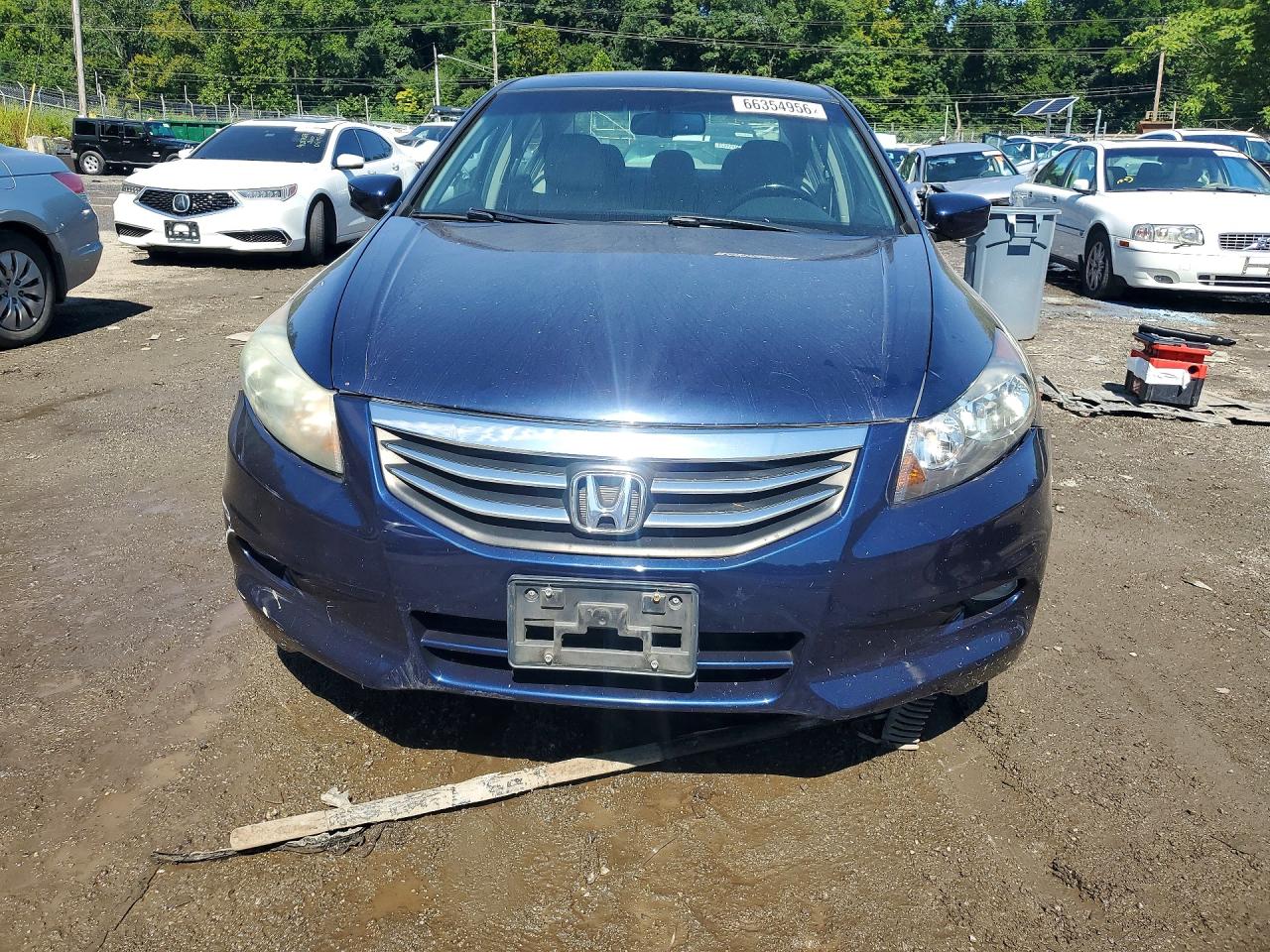 2011 Honda Accord Exl Blue vin: 1HGCP3F8XBA021119