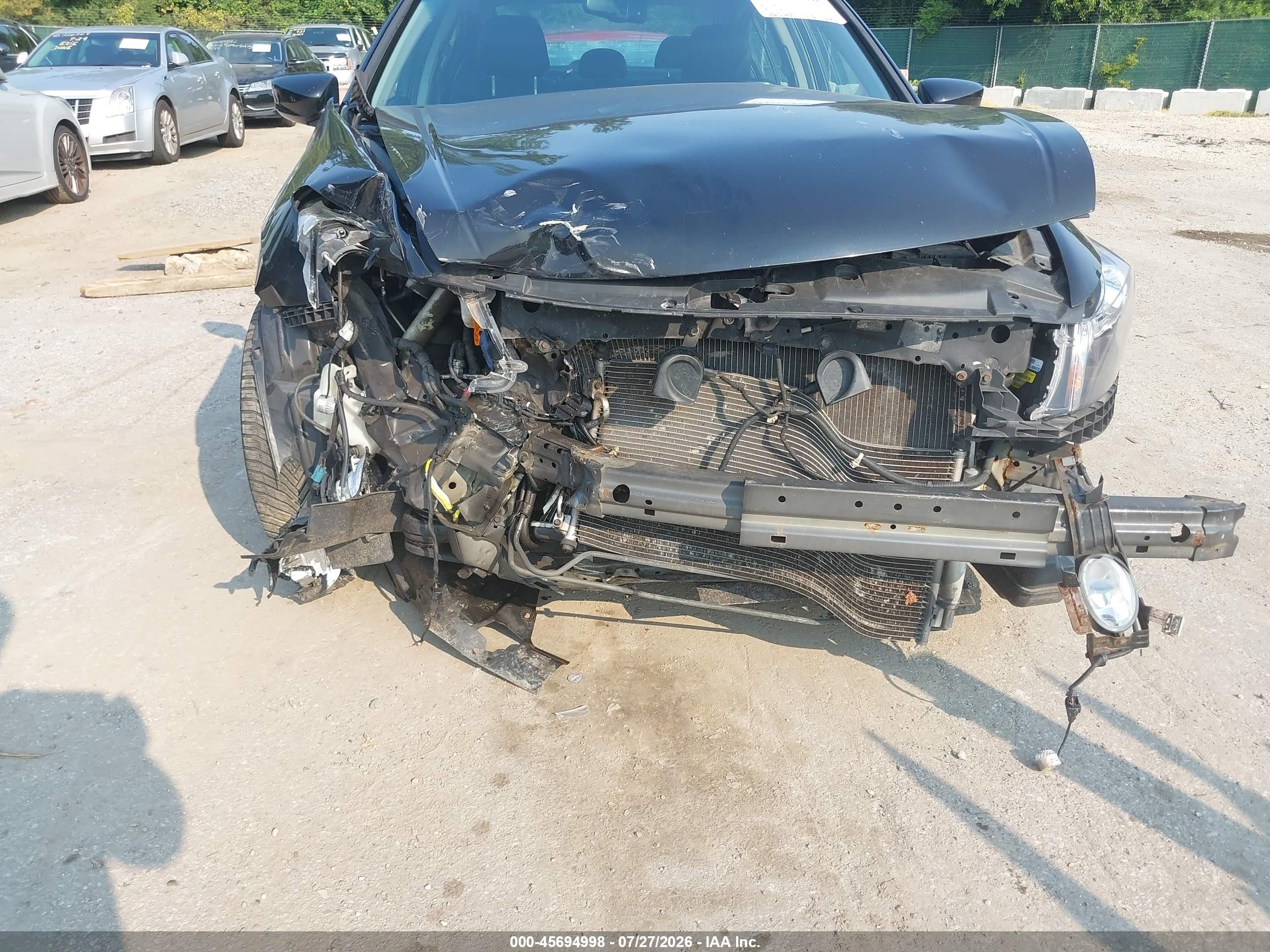2011 Honda Accord 3.5 Ex-l Black vin: 1HGCP3F8XBA026000
