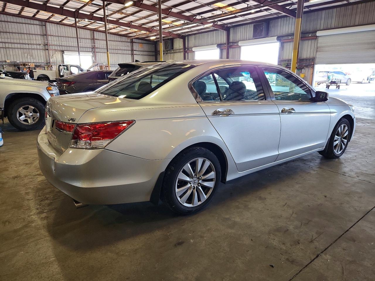 2012 Honda Accord Exl Silver vin: 1HGCP3F8XCA017590