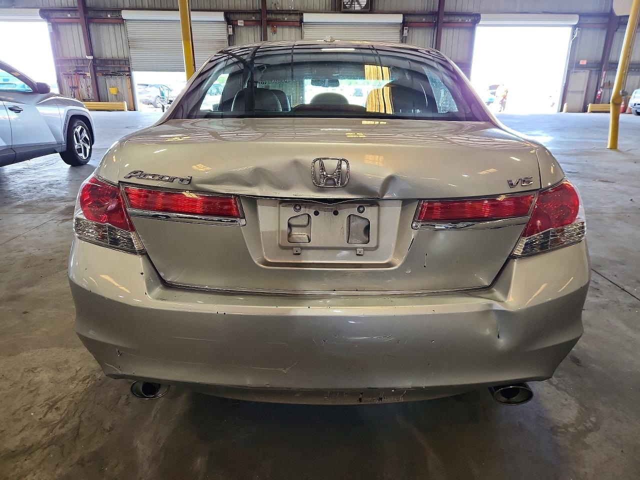 2012 Honda Accord Exl Silver vin: 1HGCP3F8XCA017590