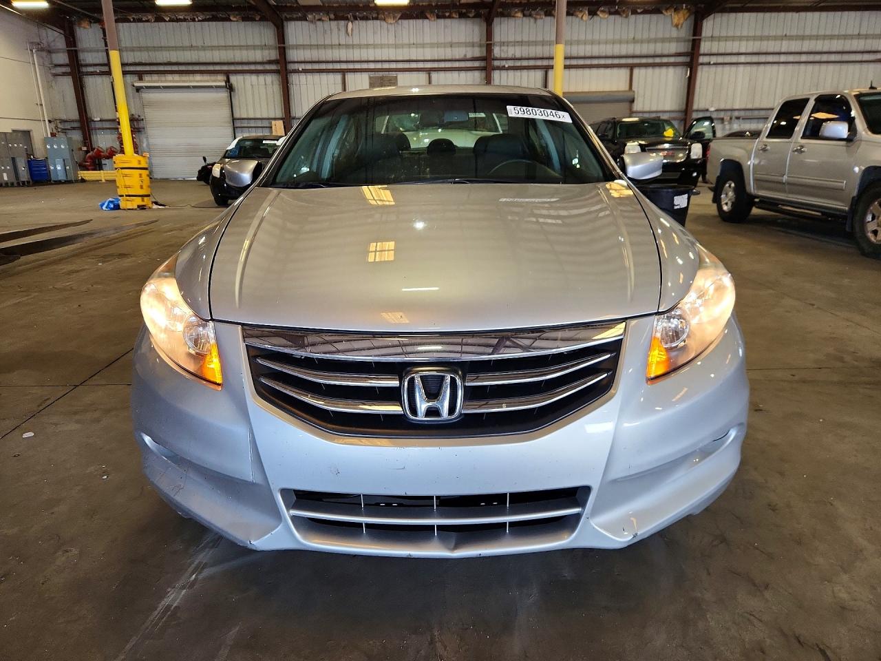 2012 Honda Accord Exl Silver vin: 1HGCP3F8XCA017590