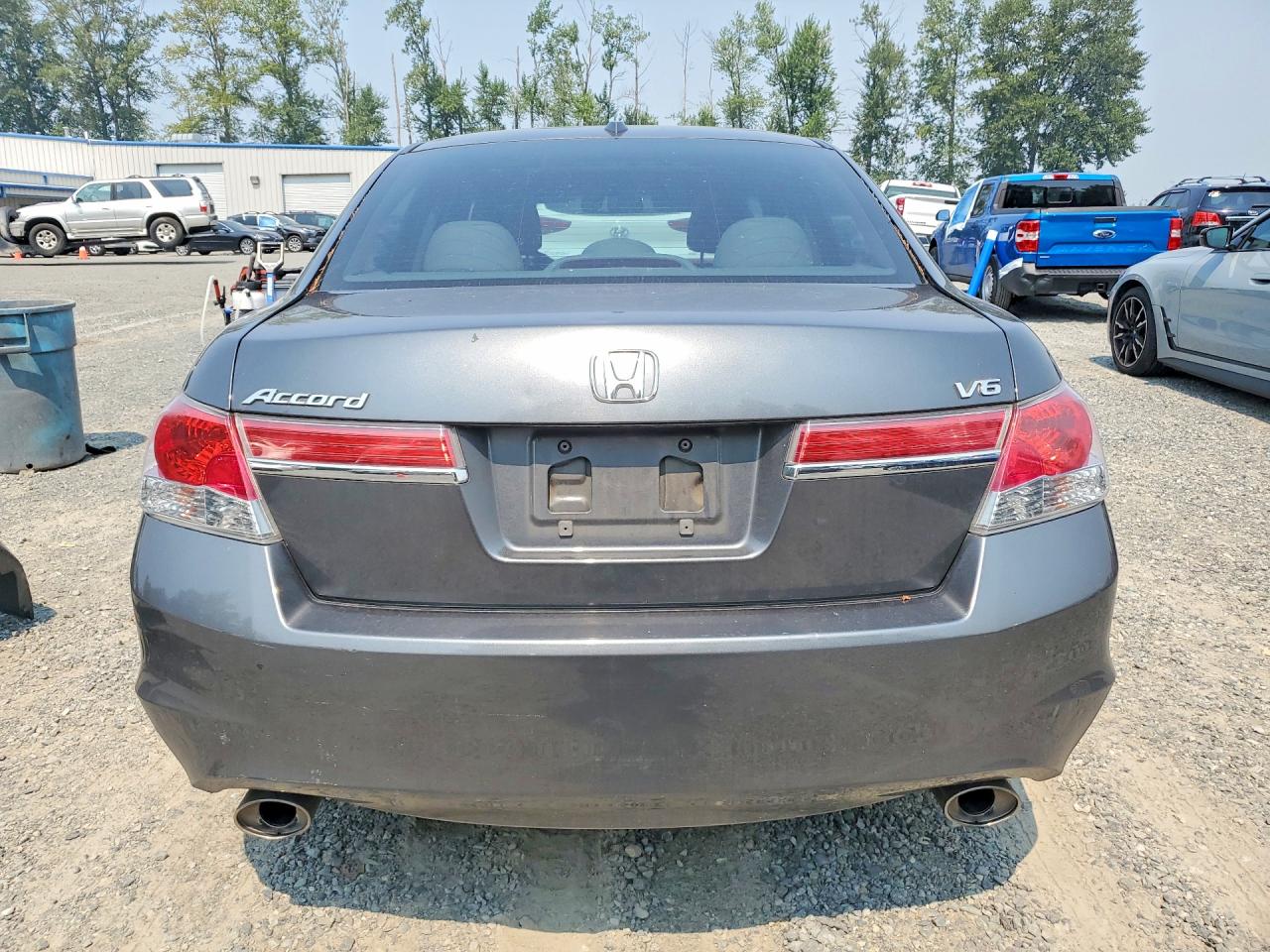 2012 Honda Accord Exl Gray vin: 1HGCP3F8XCA017959