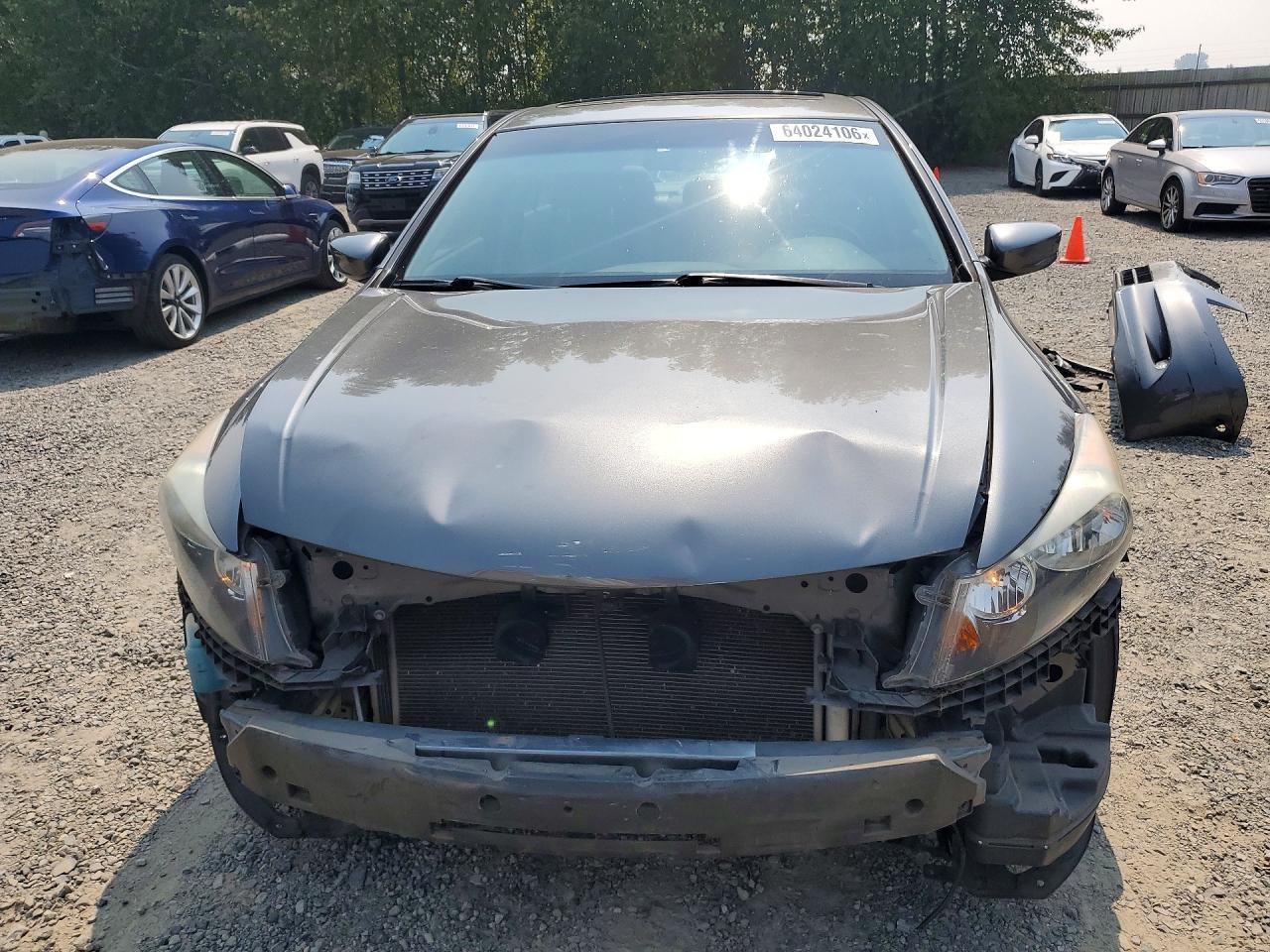 2012 Honda Accord Exl Gray vin: 1HGCP3F8XCA017959