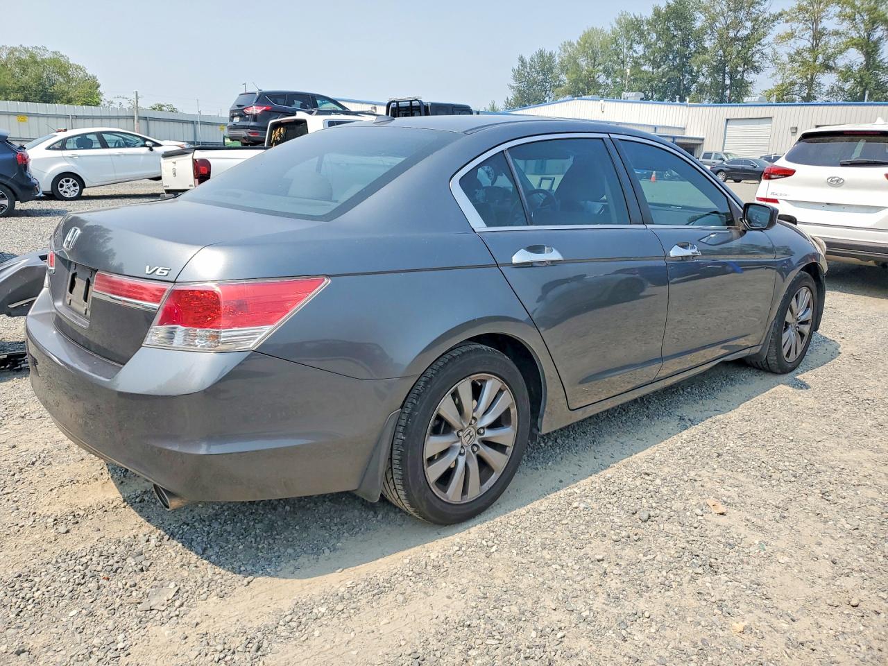 2012 Honda Accord Exl Gray vin: 1HGCP3F8XCA017959