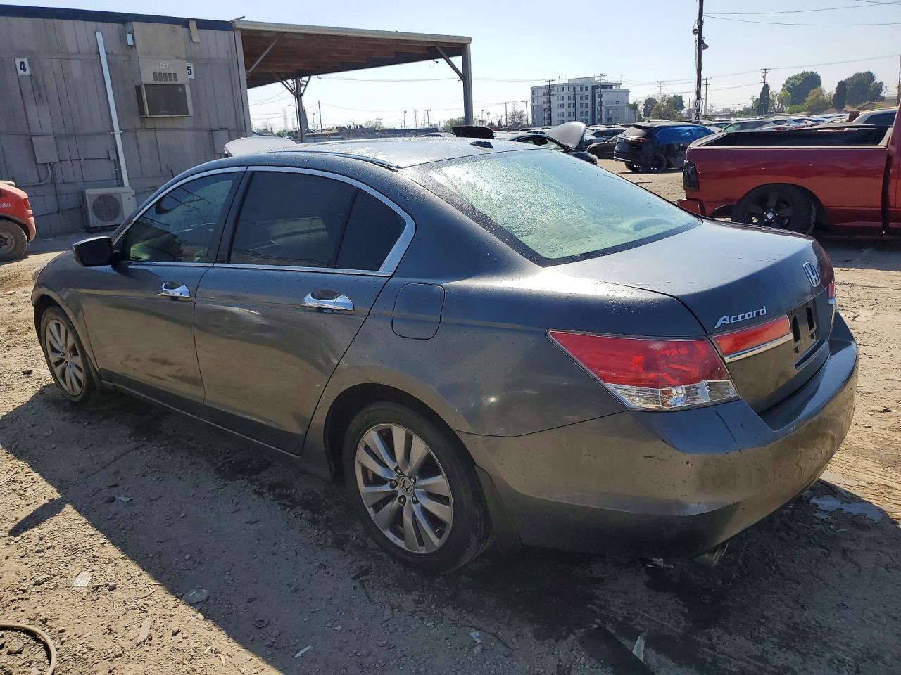 2012 Honda Accord Exl Gray vin: 1HGCP3F8XCA020330