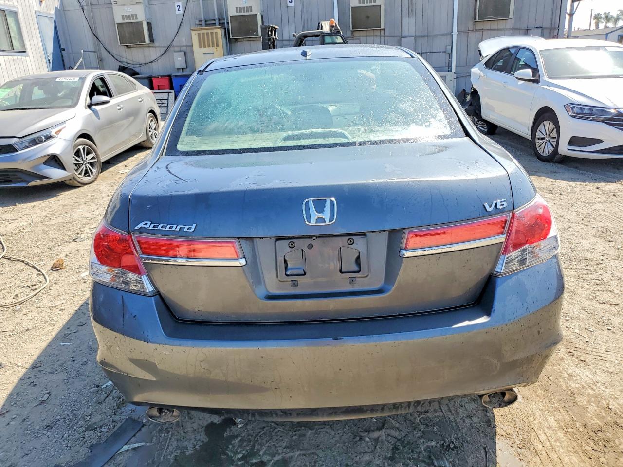 2012 Honda Accord Exl Gray vin: 1HGCP3F8XCA020330