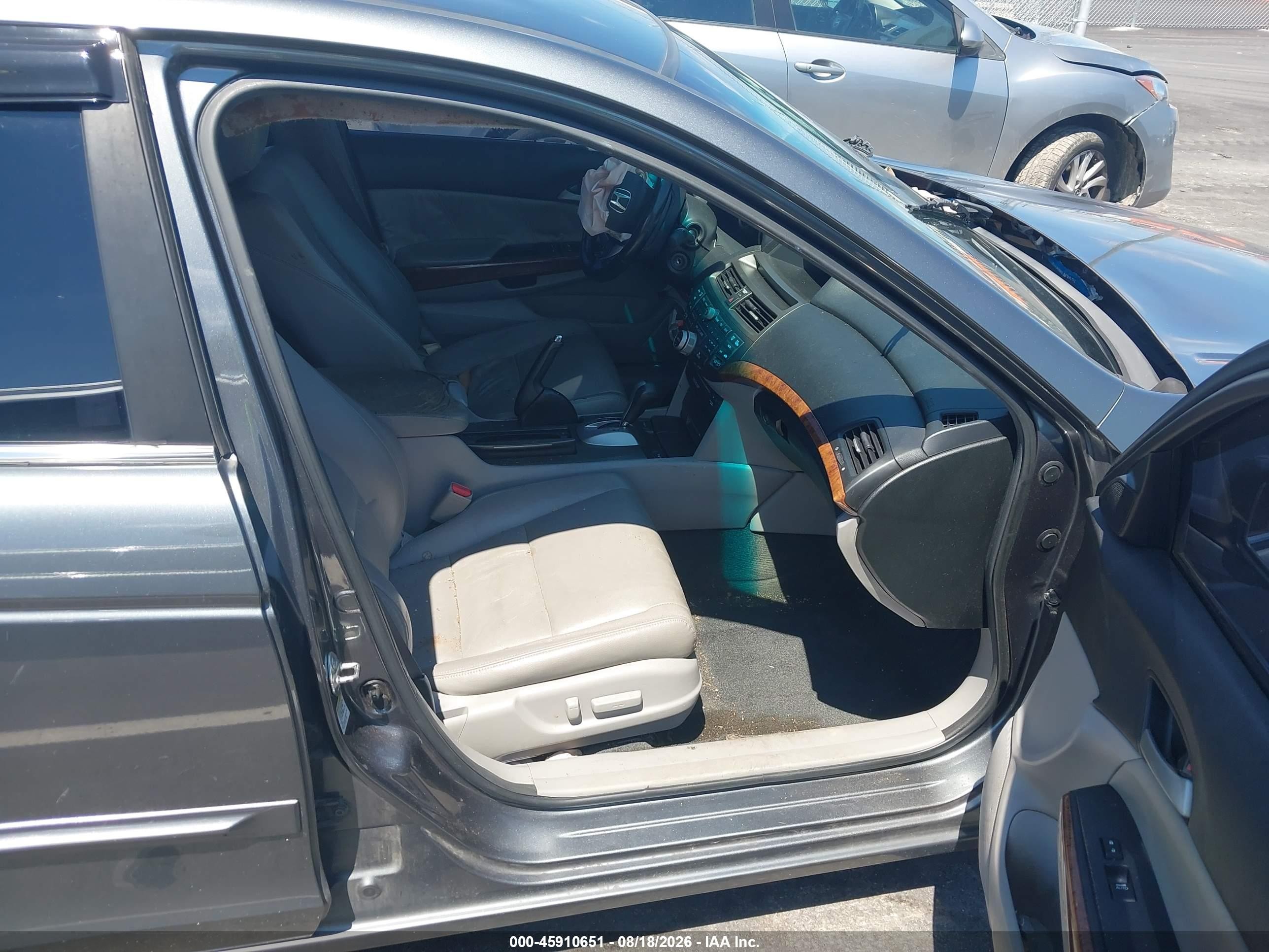 2012 Honda Accord 3.5 Ex-l Серый vin: 1HGCP3F8XCA020408