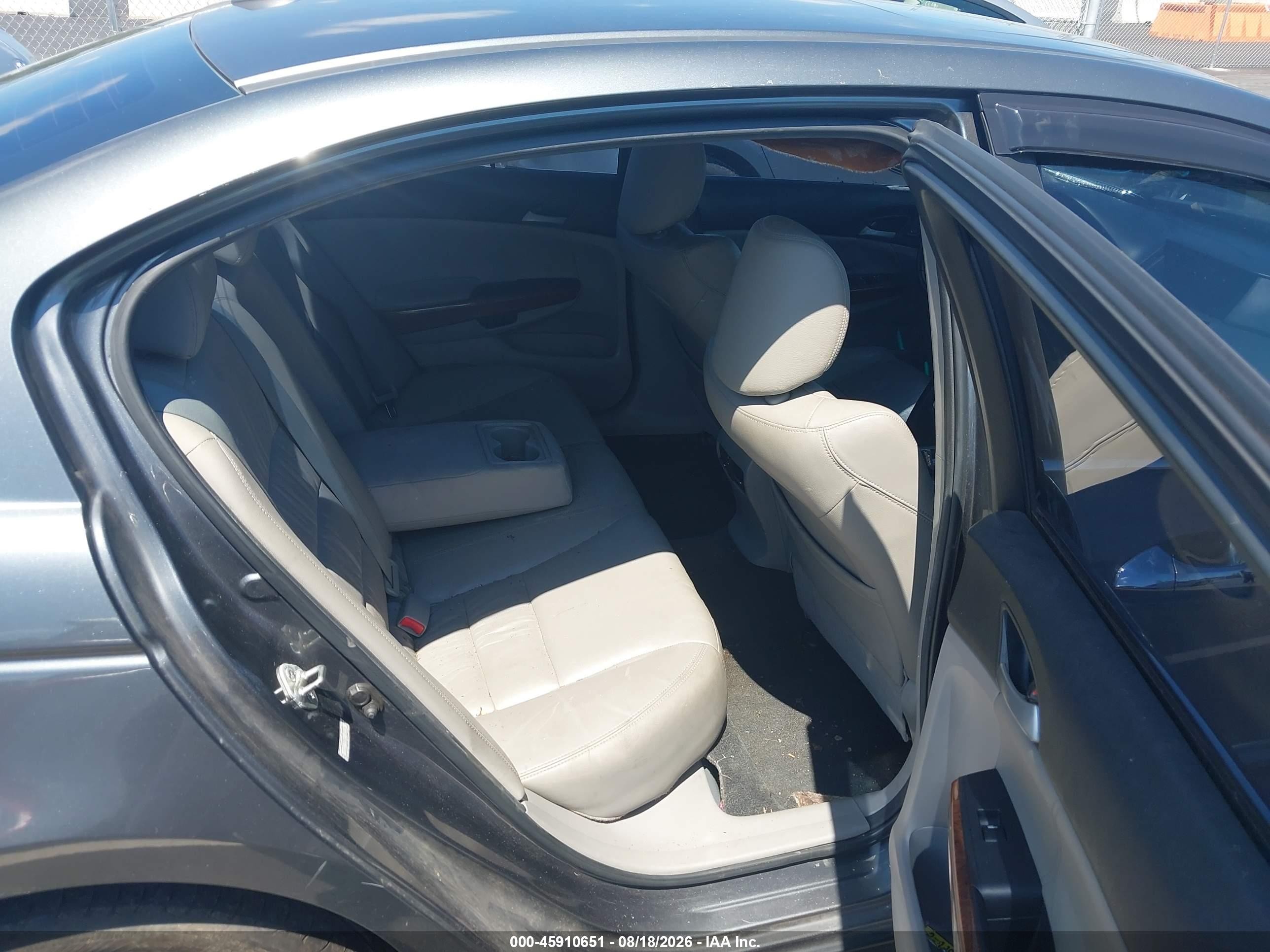 2012 Honda Accord 3.5 Ex-l Серый vin: 1HGCP3F8XCA020408