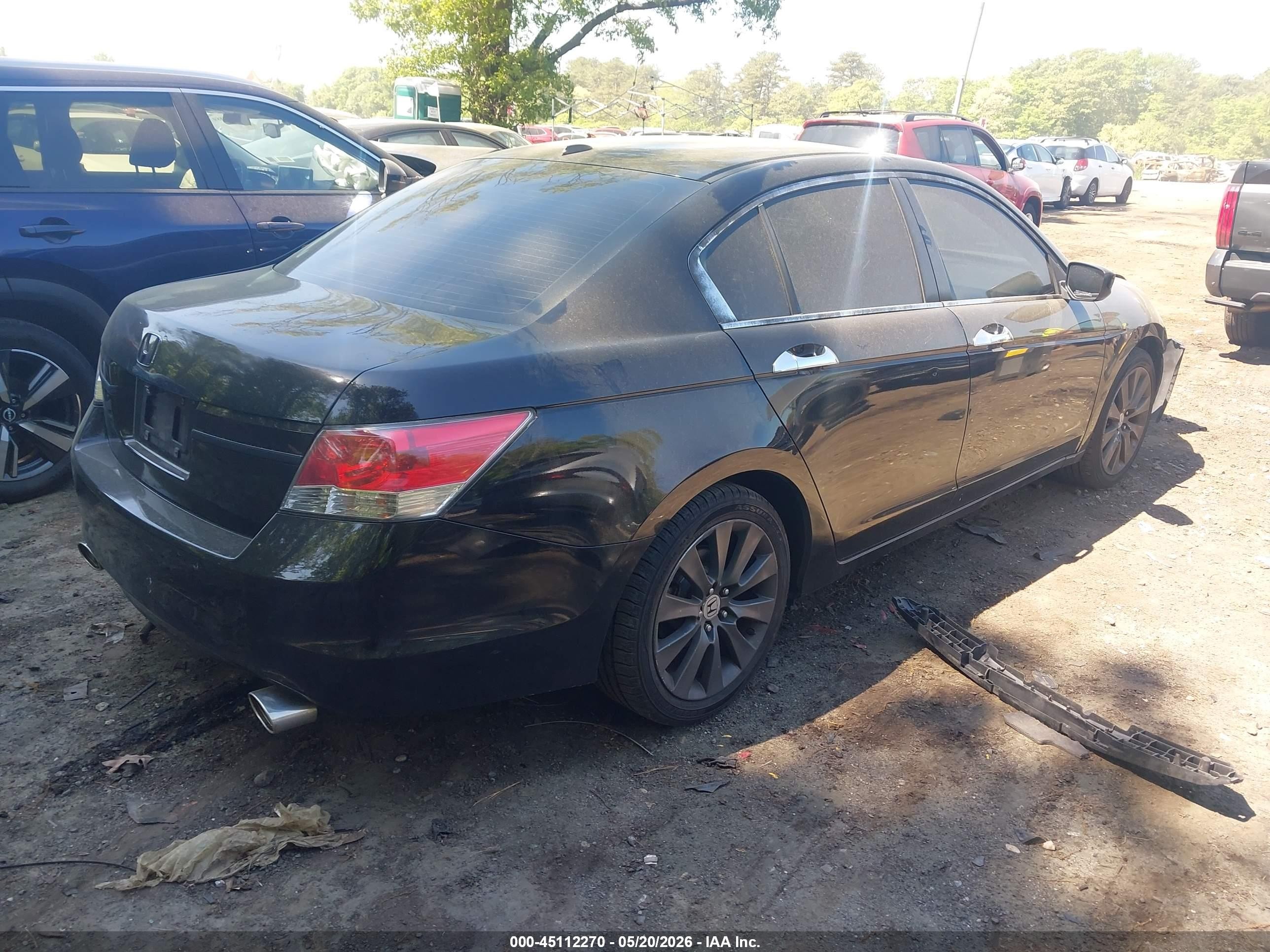 2012 Honda Accord 3.5 Ex-l Black vin: 1HGCP3F8XCA021087