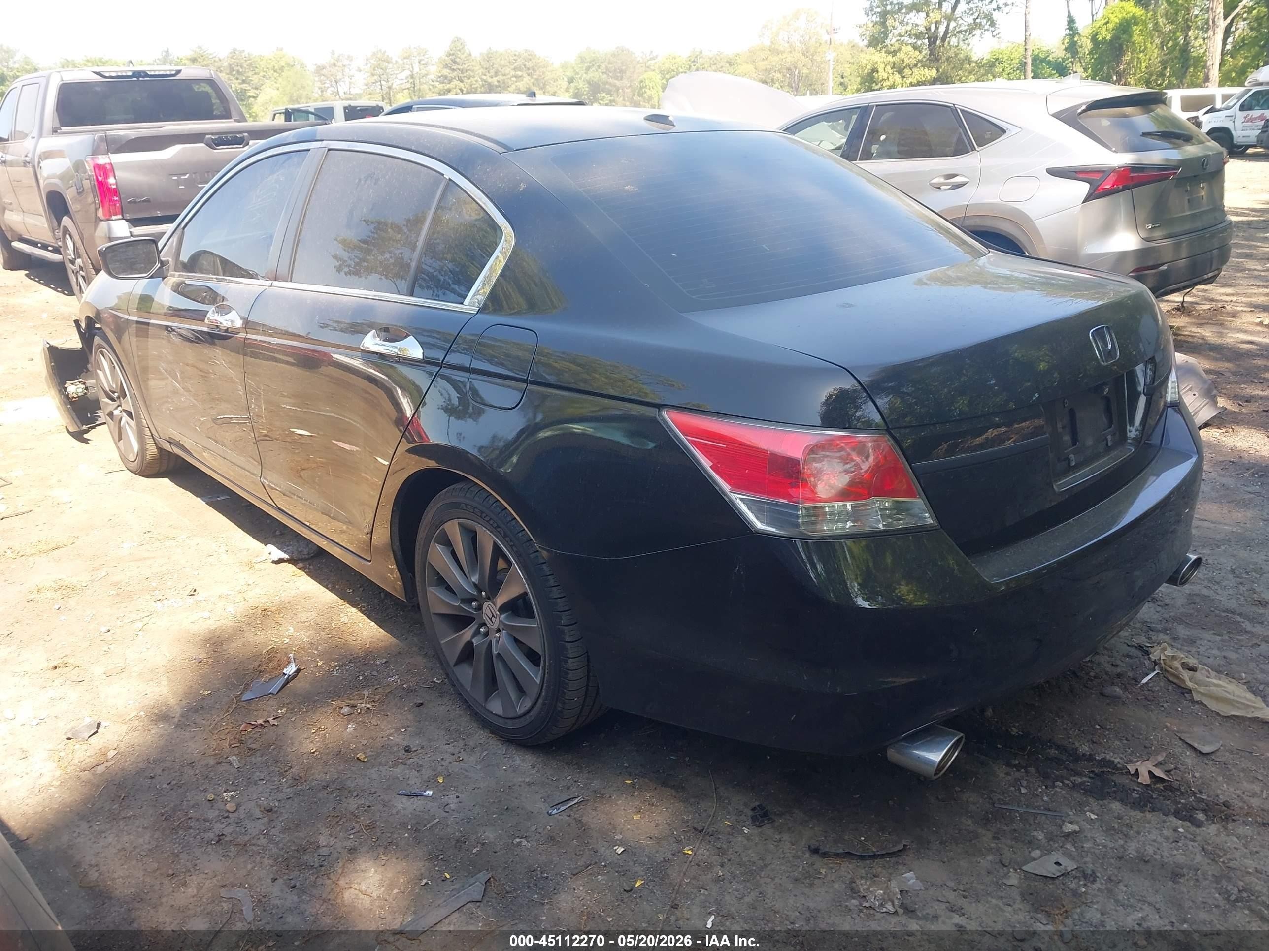 2012 Honda Accord 3.5 Ex-l Black vin: 1HGCP3F8XCA021087
