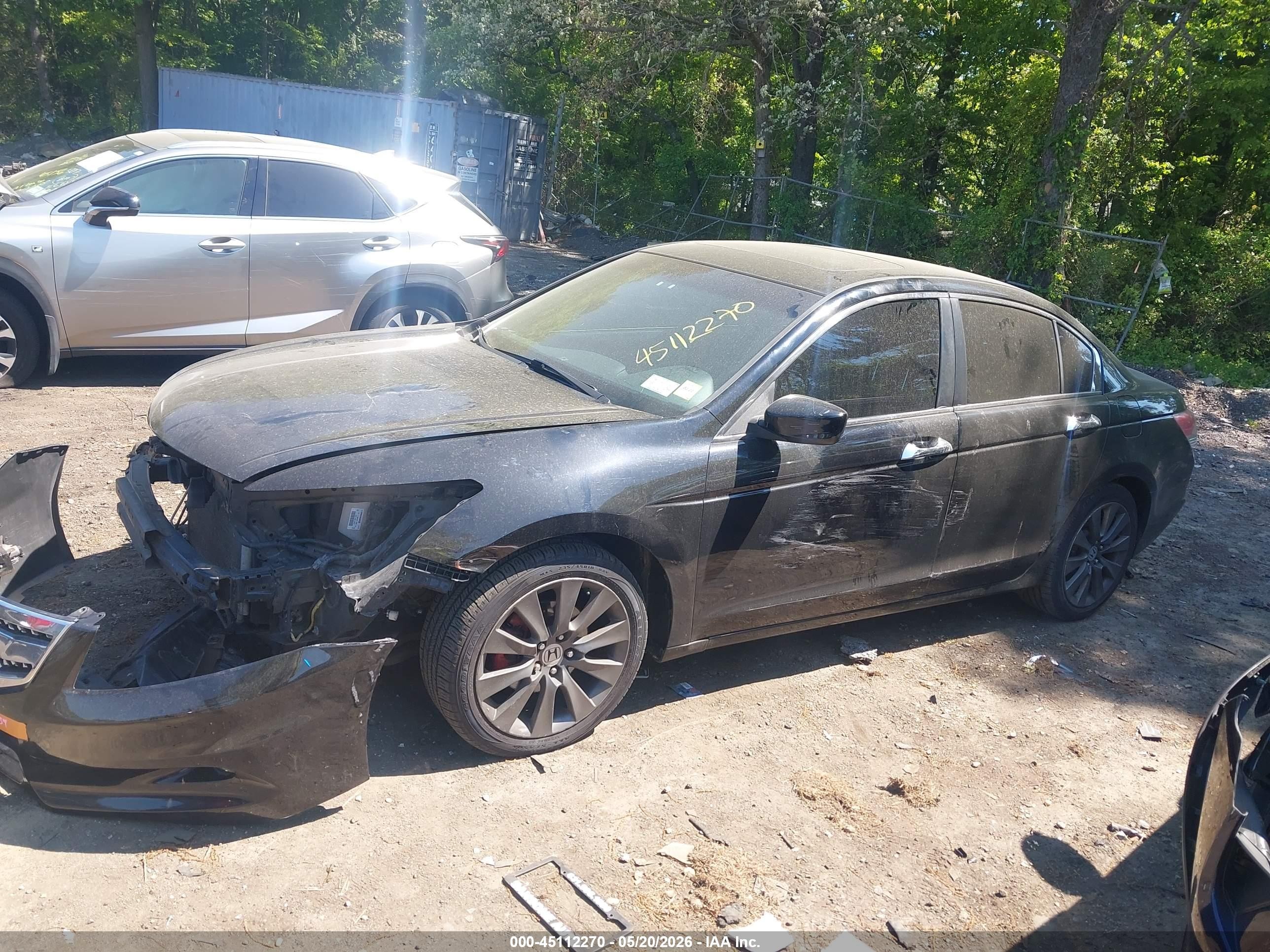 2012 Honda Accord 3.5 Ex-l Black vin: 1HGCP3F8XCA021087