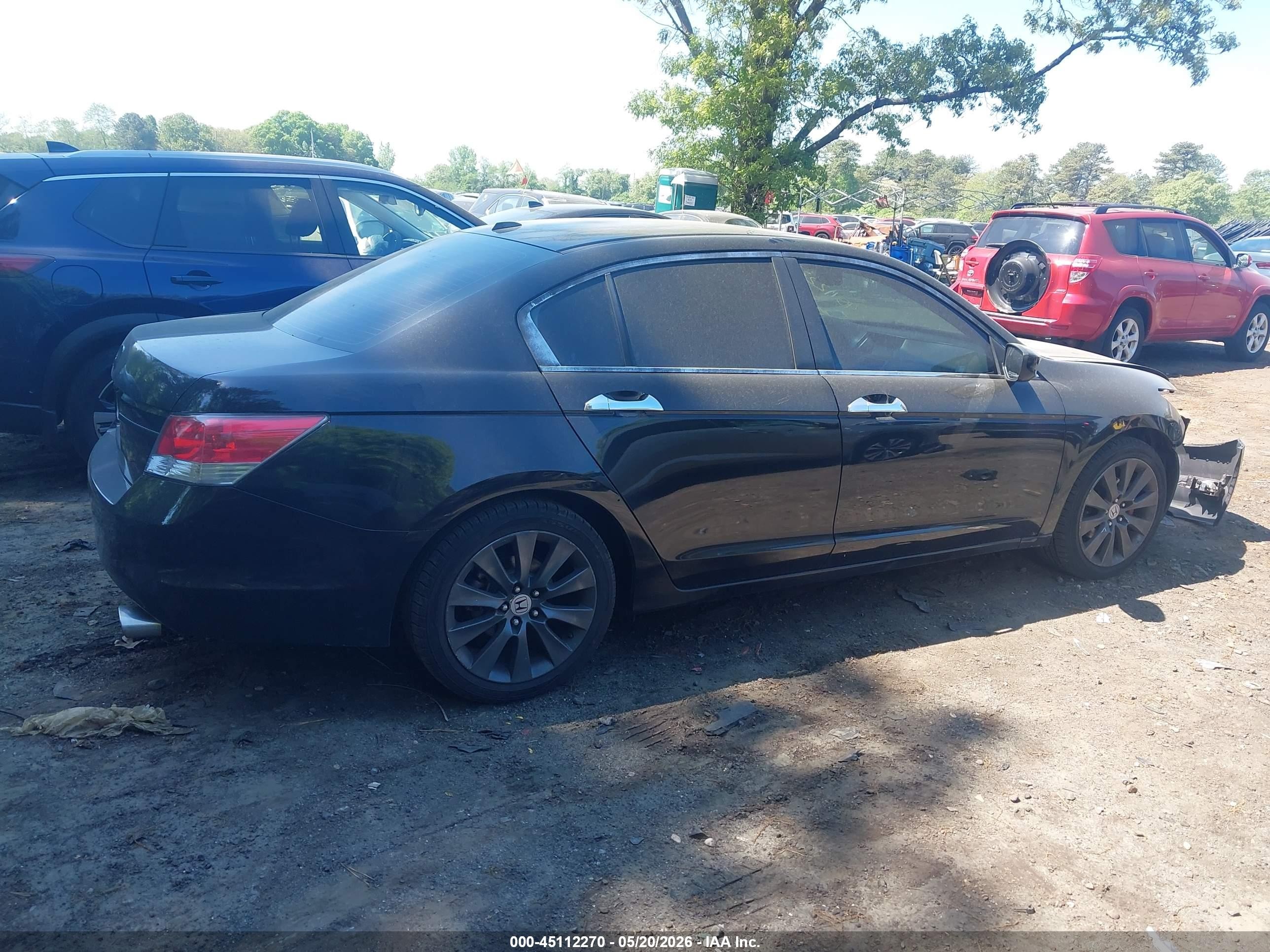 2012 Honda Accord 3.5 Ex-l Black vin: 1HGCP3F8XCA021087