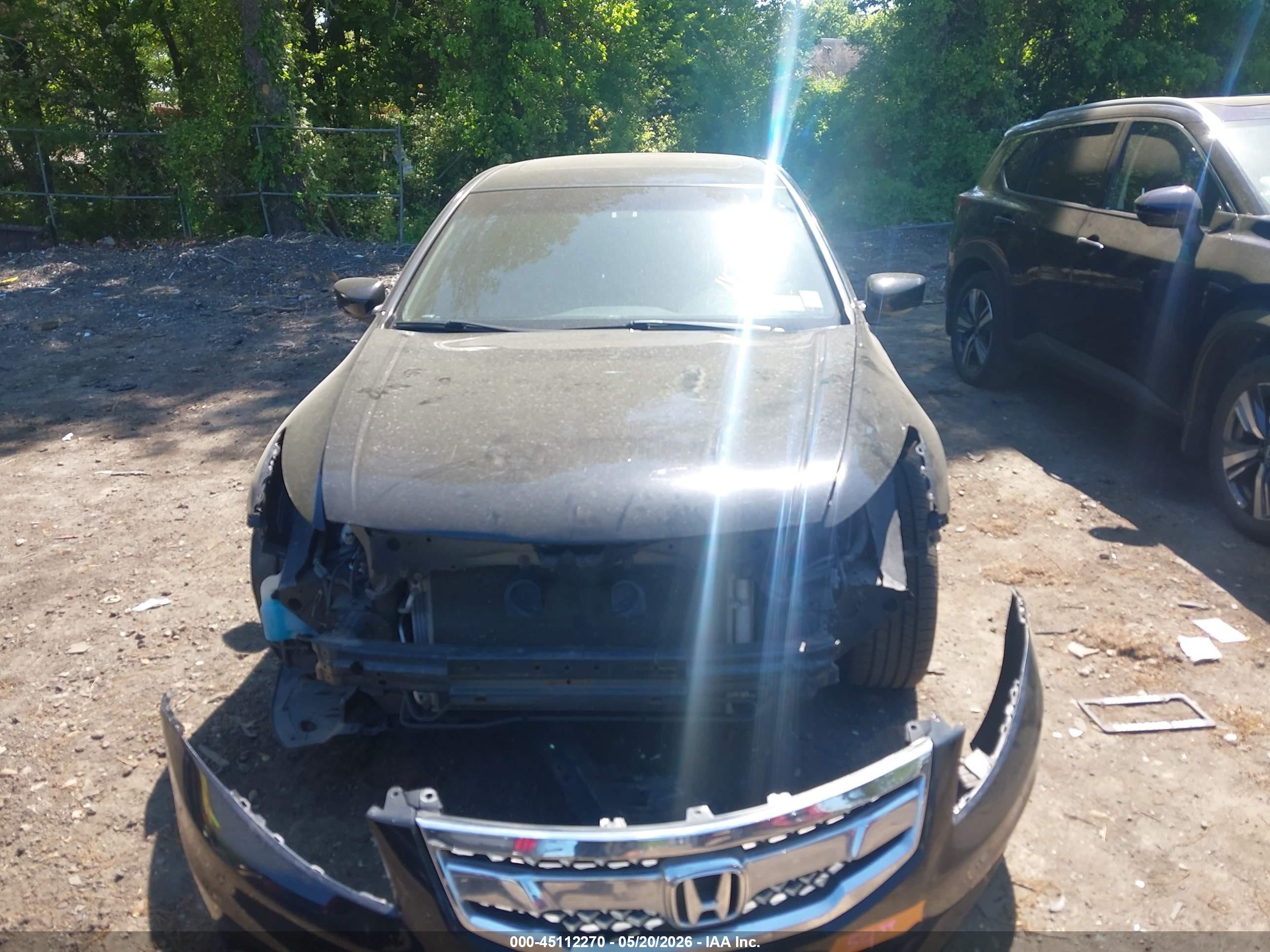 2012 Honda Accord 3.5 Ex-l Black vin: 1HGCP3F8XCA021087