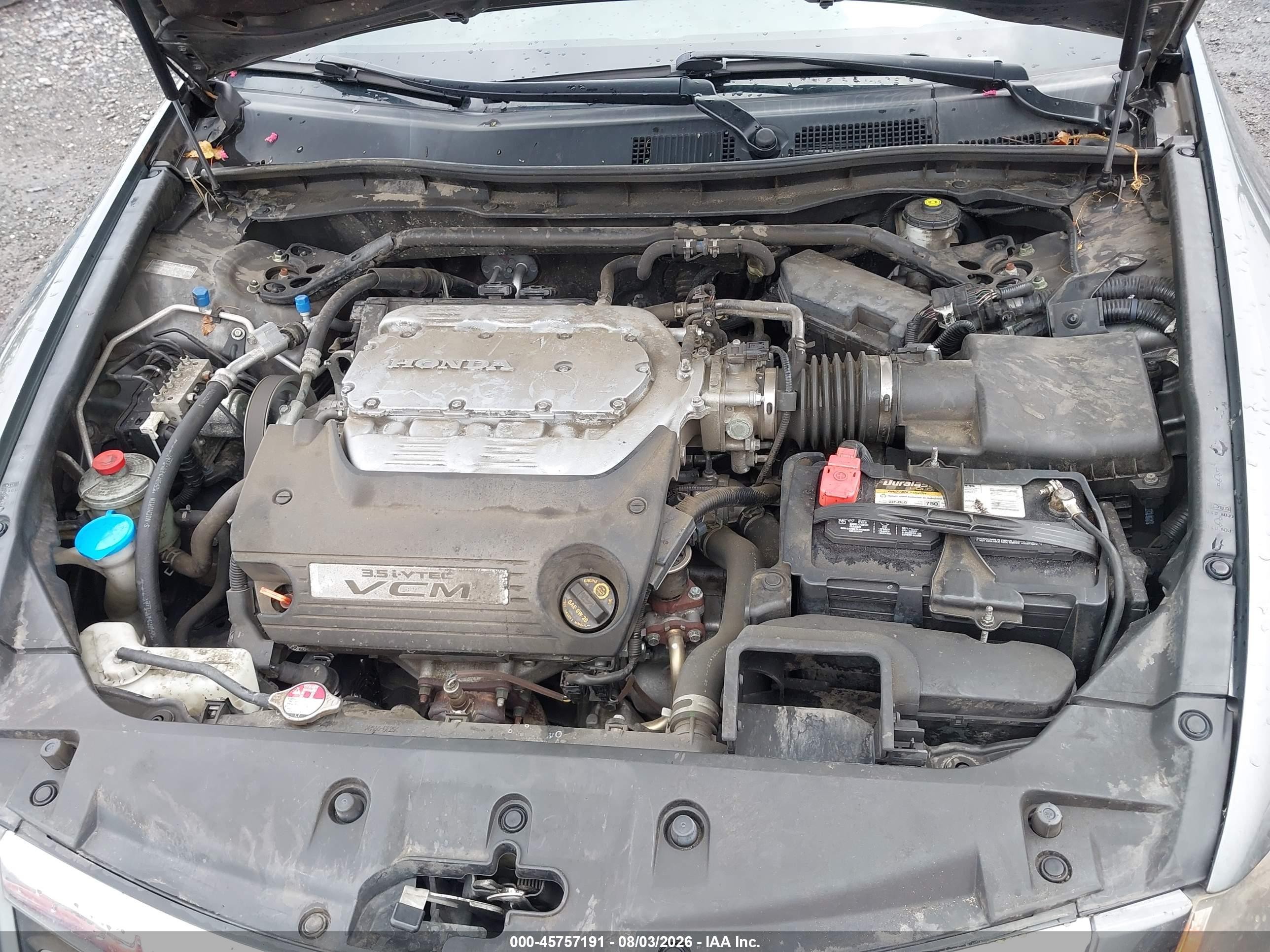 2012 Honda Accord 3.5 Ex-l Gray vin: 1HGCP3F8XCA030419