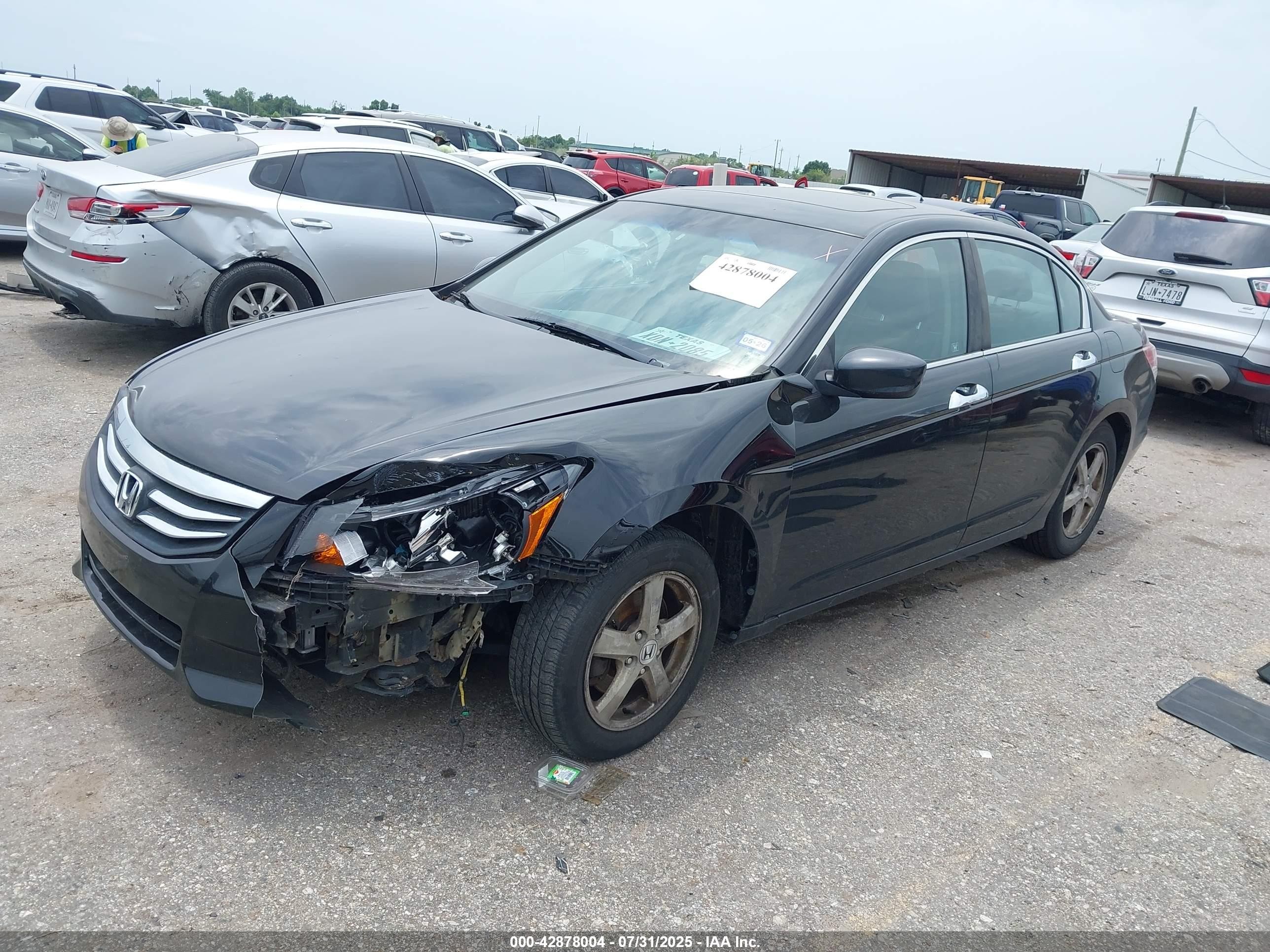 2012 Honda Accord 3.5 Ex-l Black vin: 1HGCP3F8XCA034874
