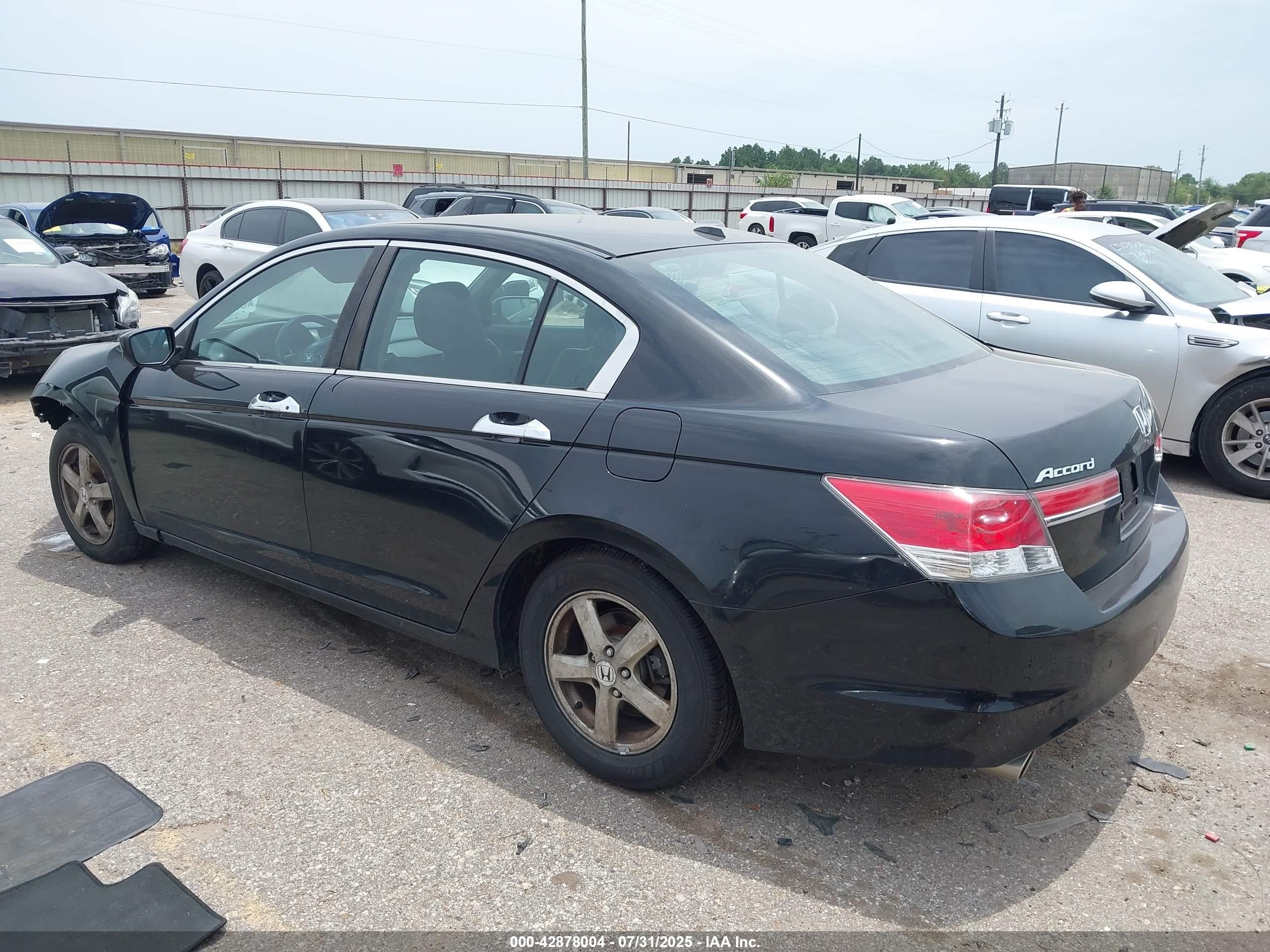 2012 Honda Accord 3.5 Ex-l Black vin: 1HGCP3F8XCA034874